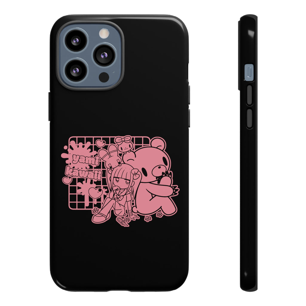 Menherachan X Gloomy Bear Yami Kawaii Phone Case