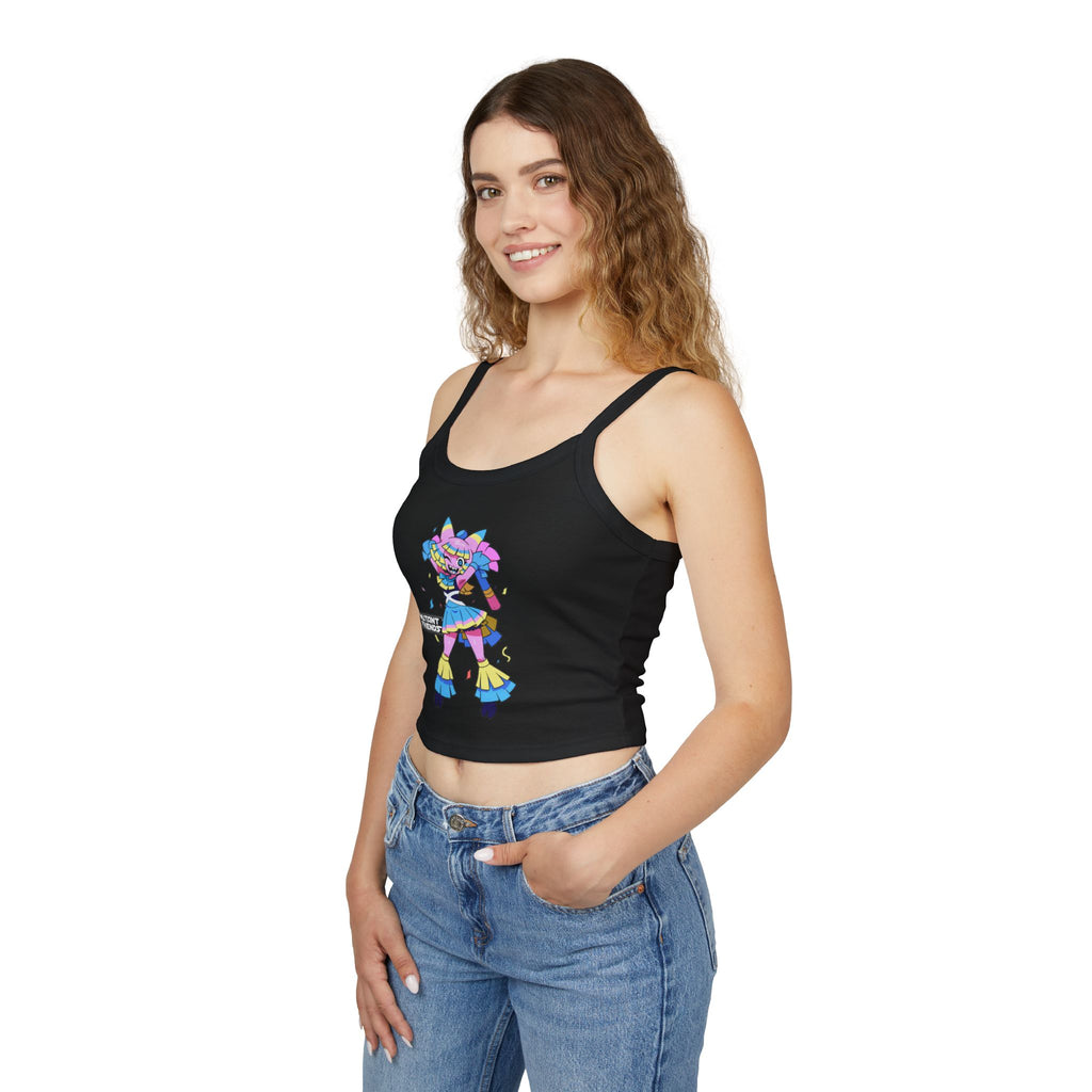 NelNal Mutant friends Spaghetti Strap Tank Top