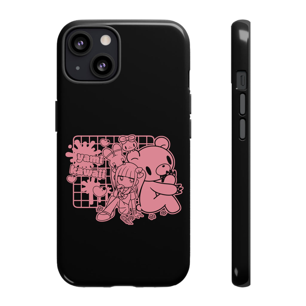 Menherachan X Gloomy Bear Yami Kawaii Phone Case
