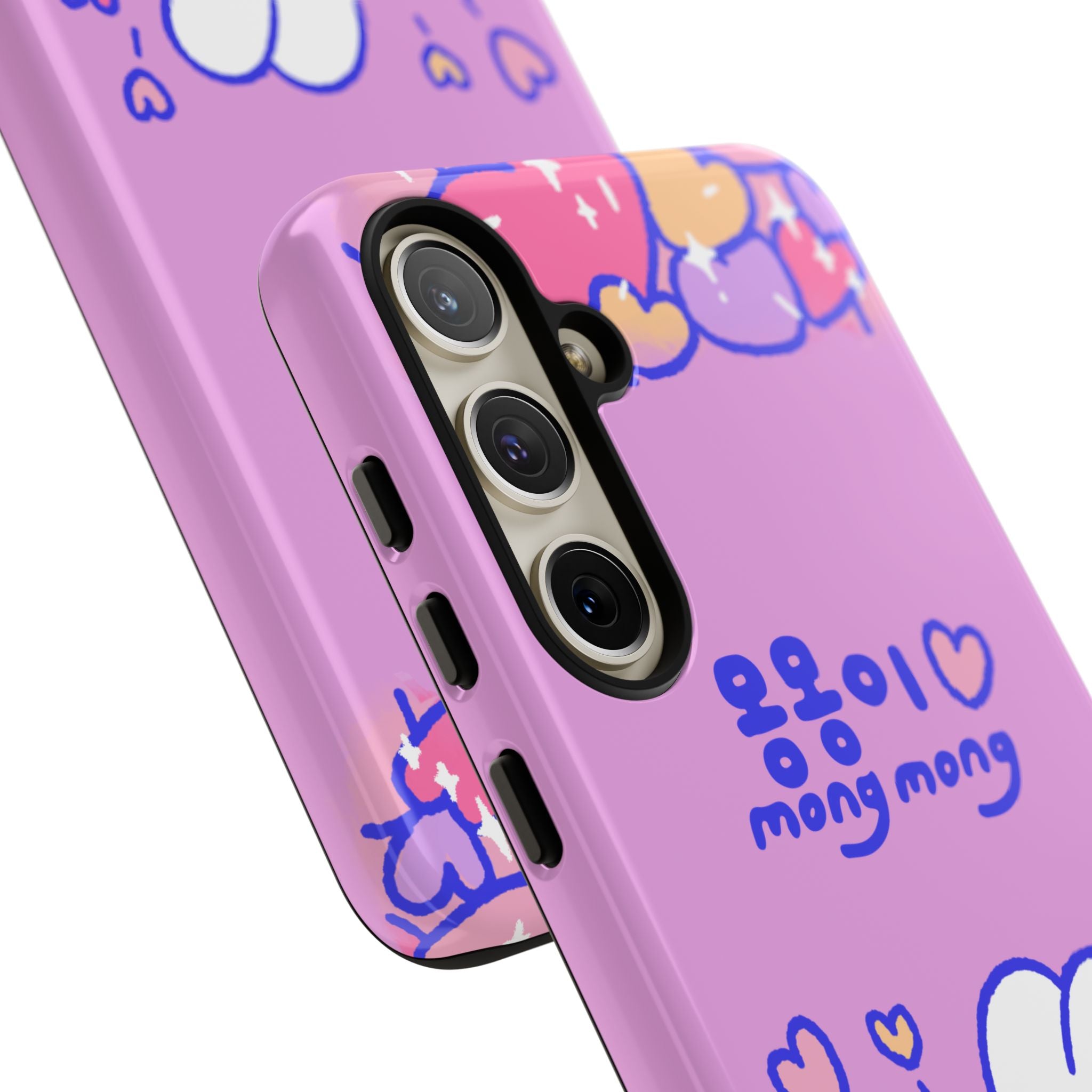 Lovely Mong Mong Heart Bath Phone Case