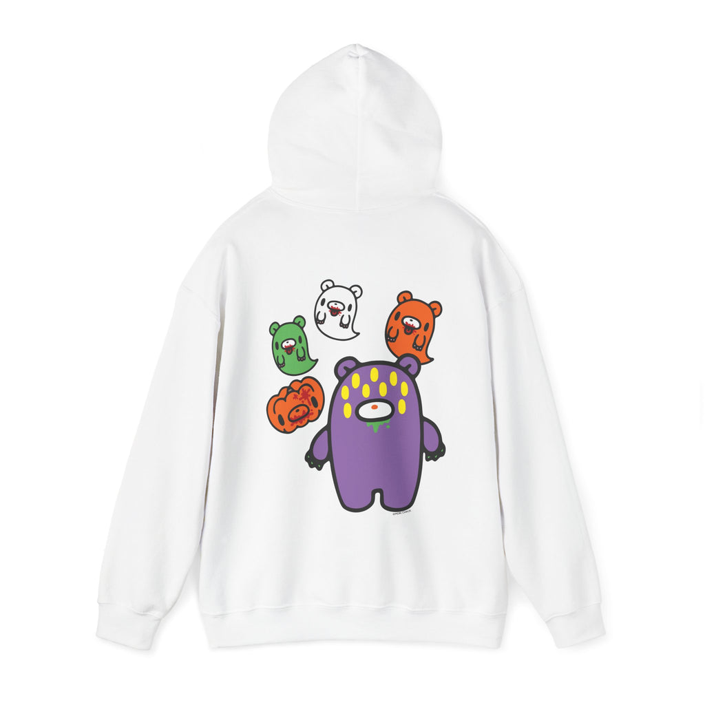 Halloween Ghostie Gloomy Bear - Traditional Hoodie