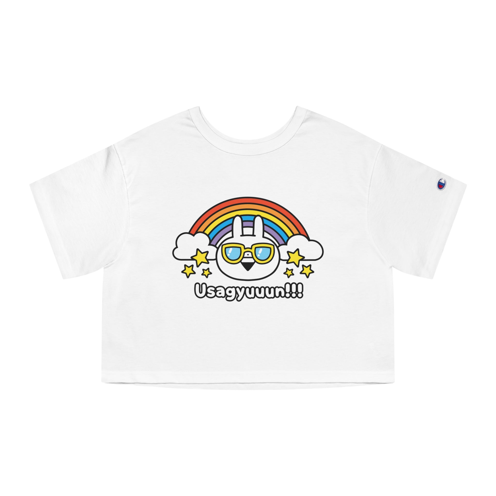 Usagyuuun T Champion Women's Heritage Cropped T-Shirt