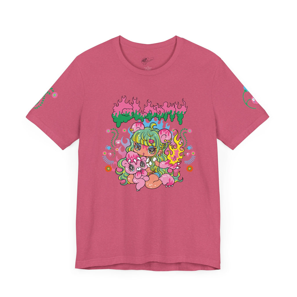 YURIE SEKIYA X GLOOMY BEAR🌟 FLAME GAL 2024 Unisex Short Sleeve Tee