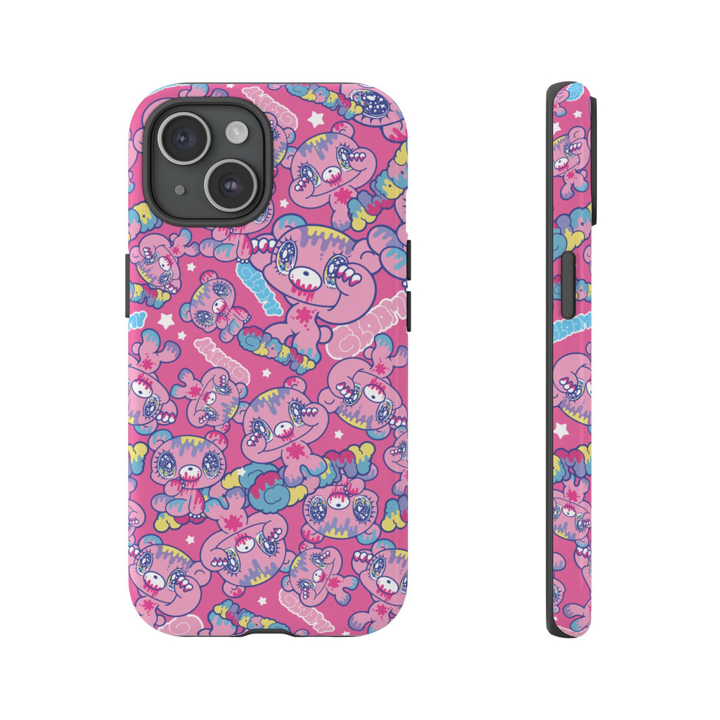 YURIE SEKIYA X GLOOMY BEAR ⭐️ FIRE GIRL PHONE CASE