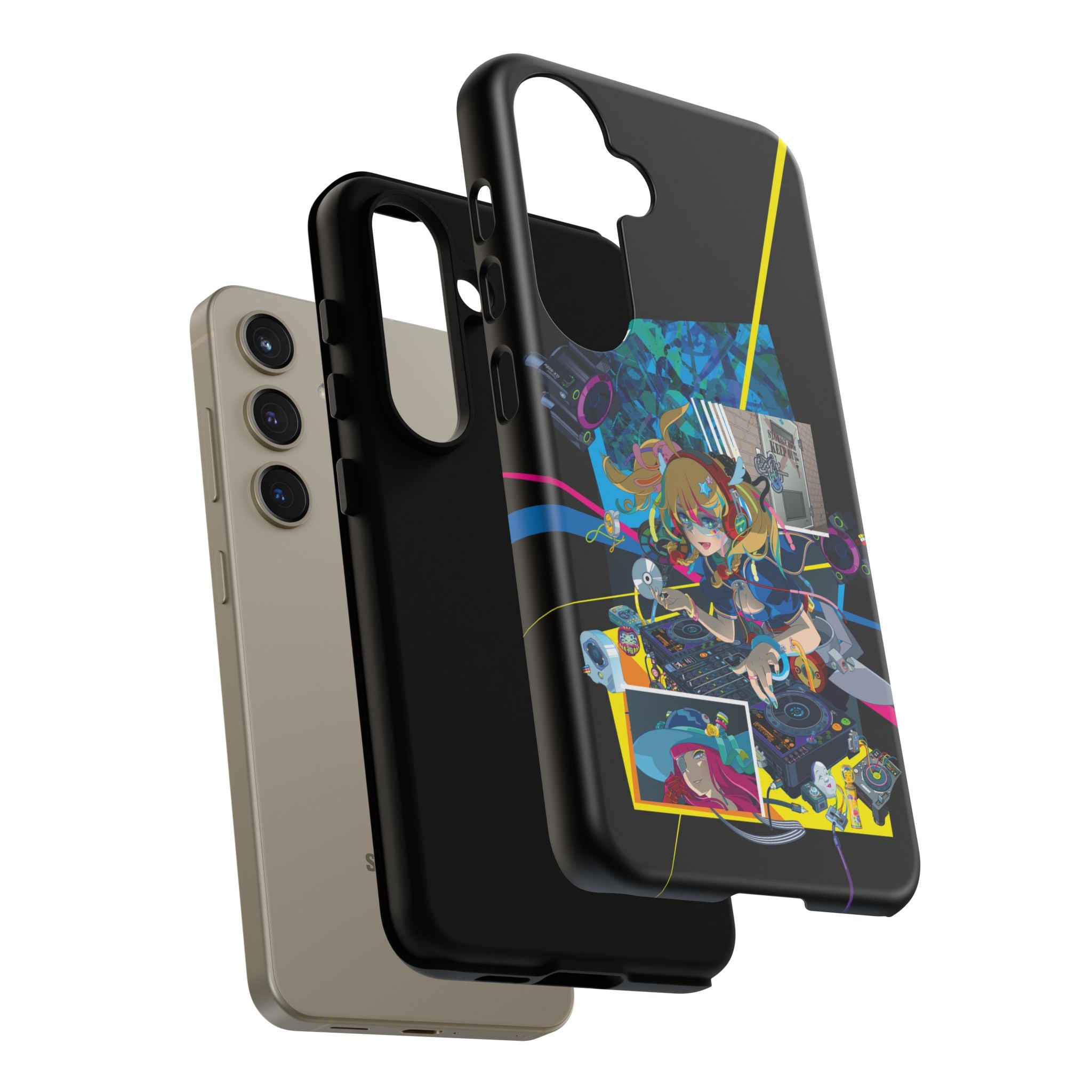 HYPERSONIC music club DJ VAL - Tough Phone Case