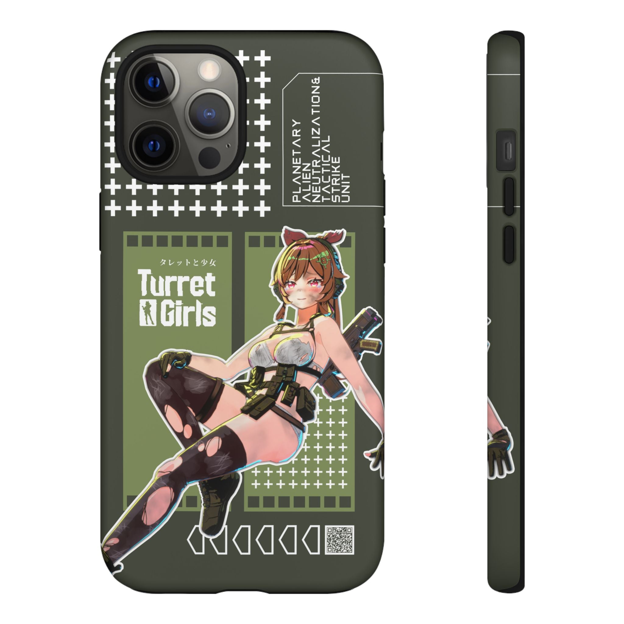 タレットガールズ - ぼろぼろのスマホケース