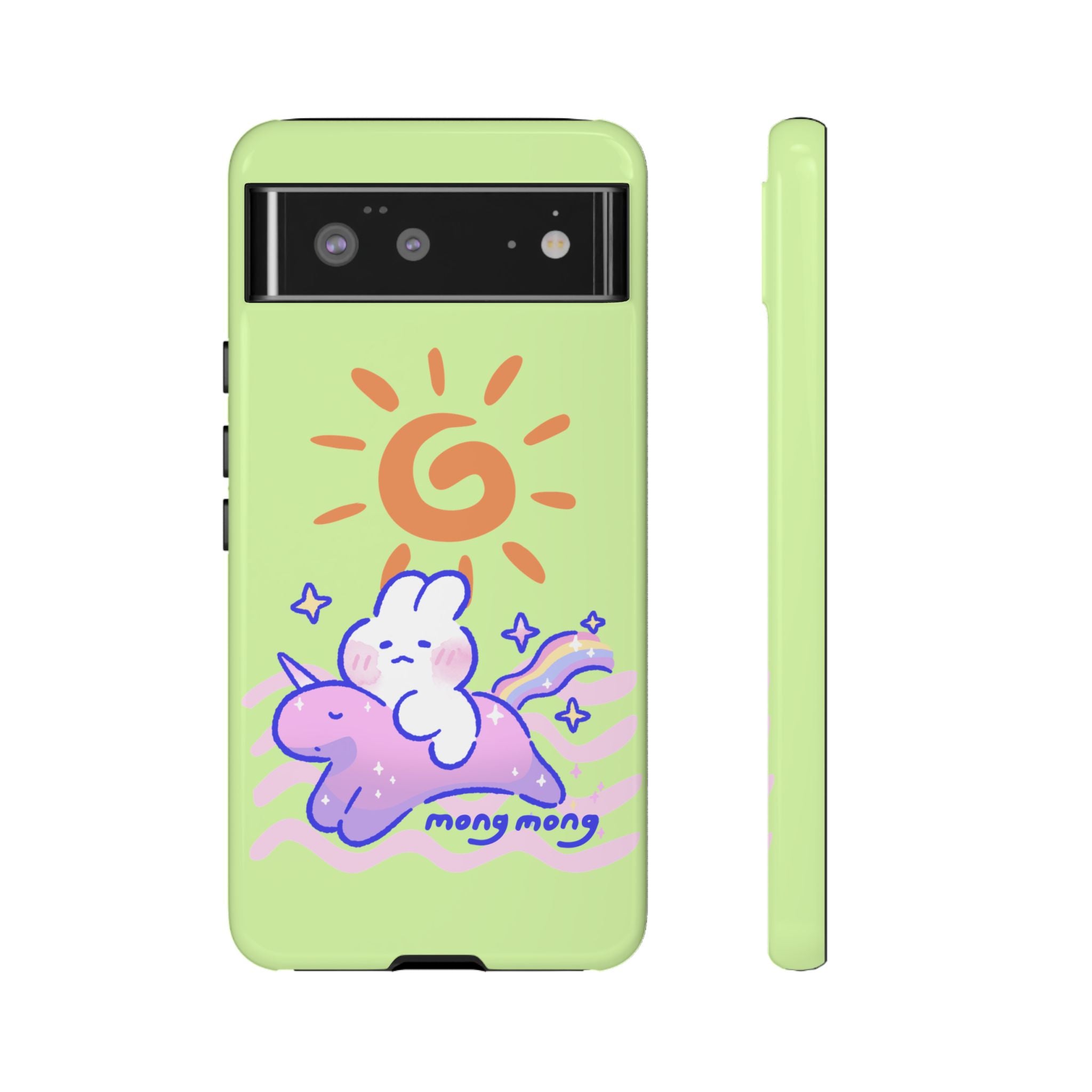 Lovely Mong Mong Ride a Unicorn Phone Case