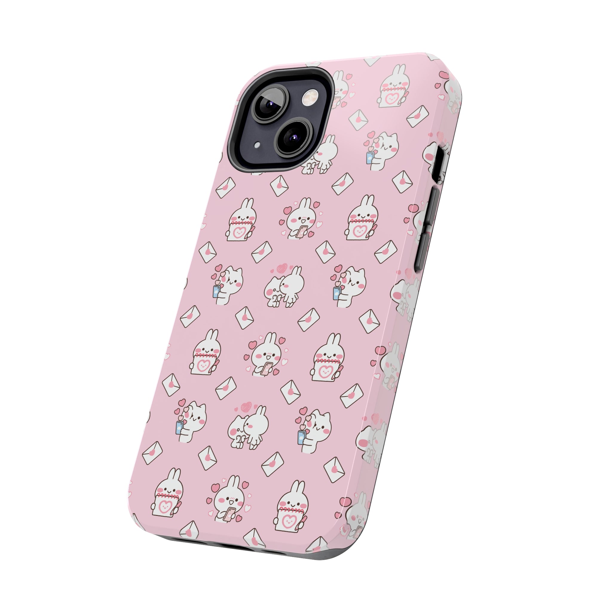 Mimi&Neko Love Letter - iPhone Case