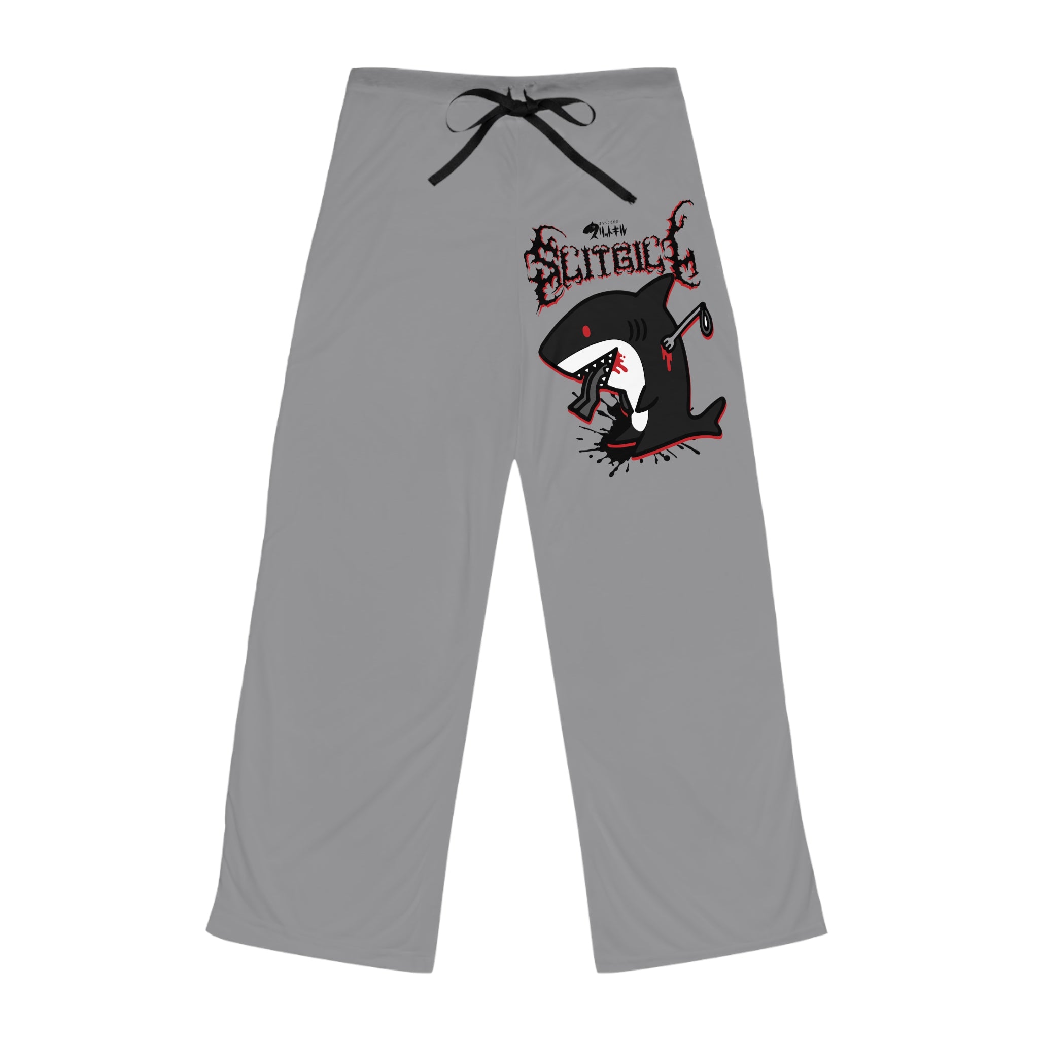 Slitgill Black Pajama Bottoms