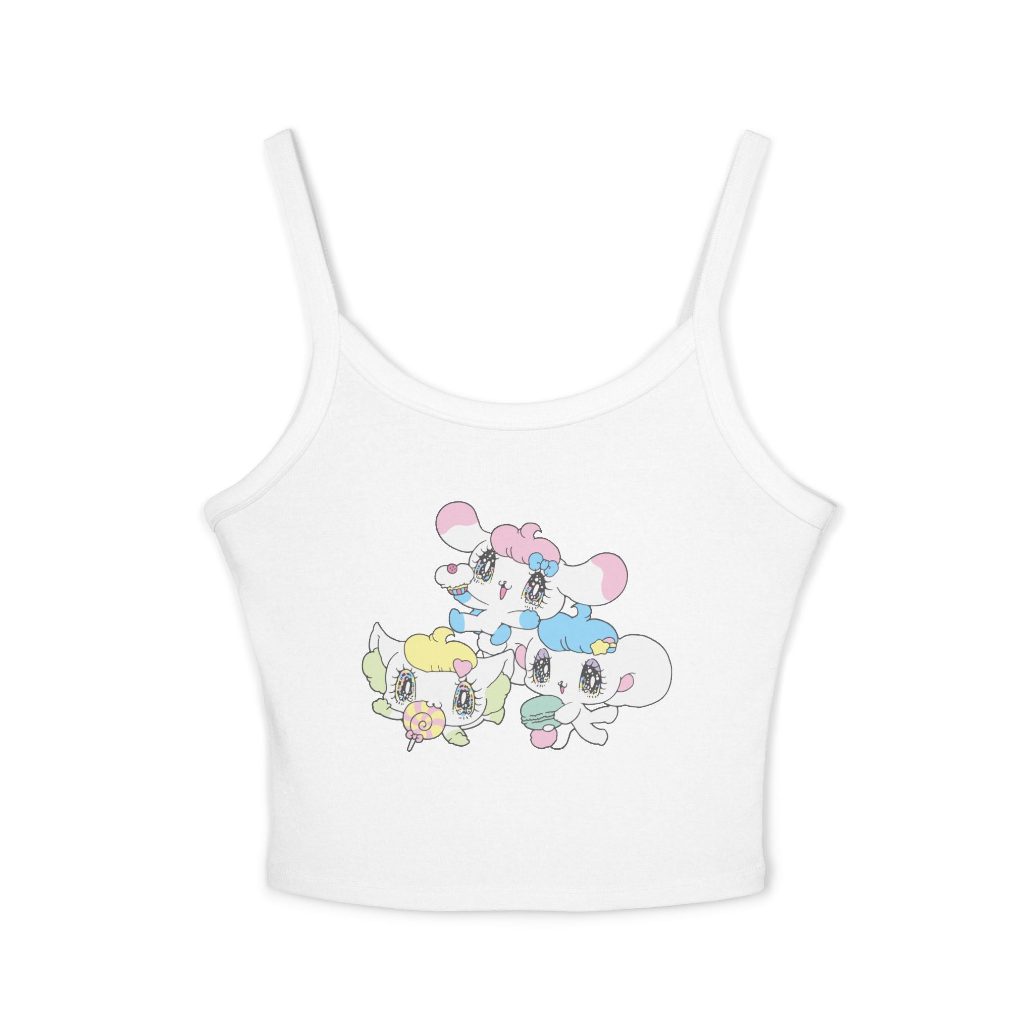 Pero Pero Spaghetti Strap Tank Top