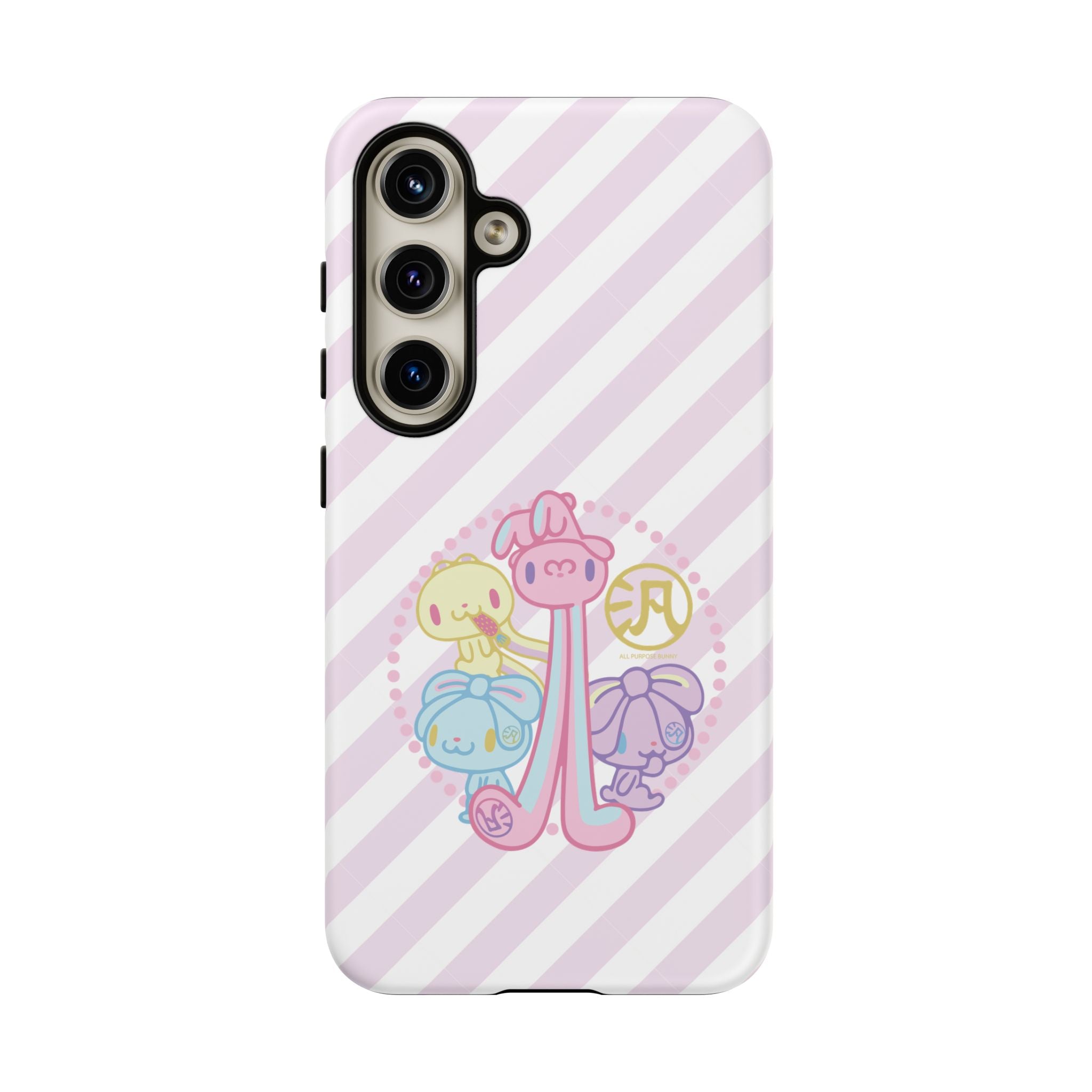 All Purpose Bunny Group Pastel Phone Case