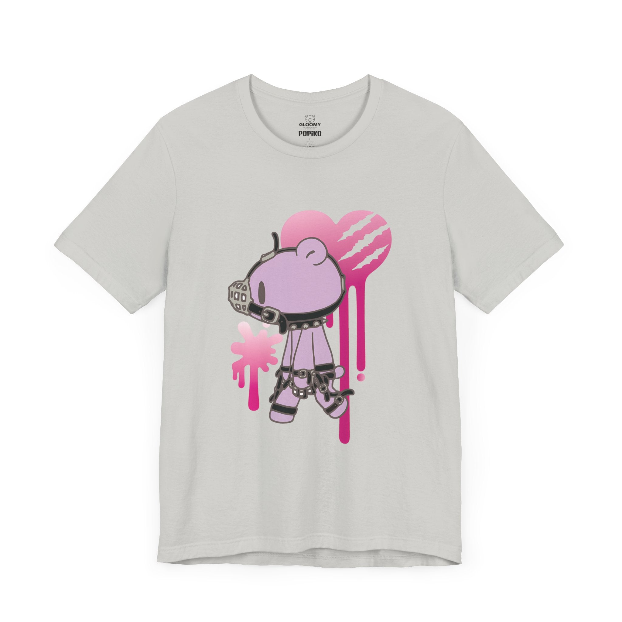Gloomy Bear x DEDGRL "Jelly Heart" Stella Tee