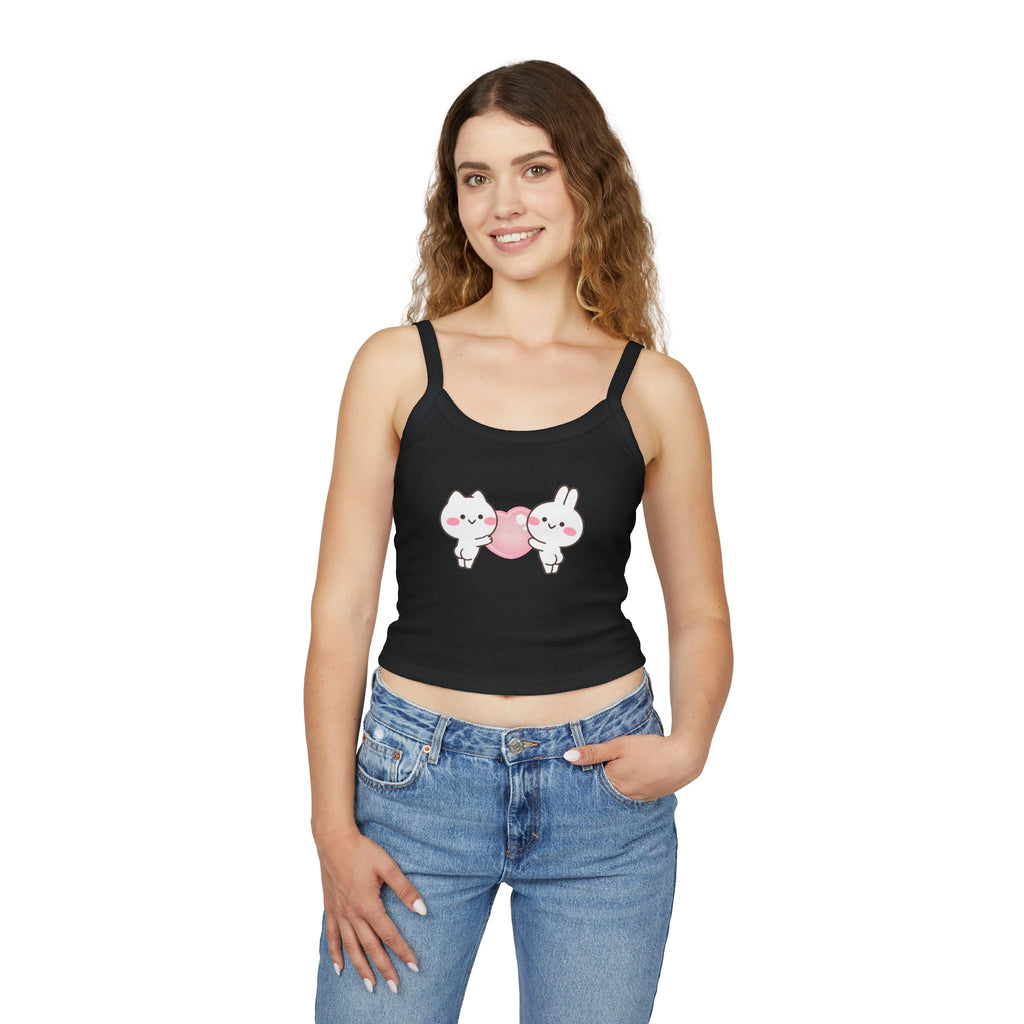 Mimi&Neko Spaghetti Strap Tank Top