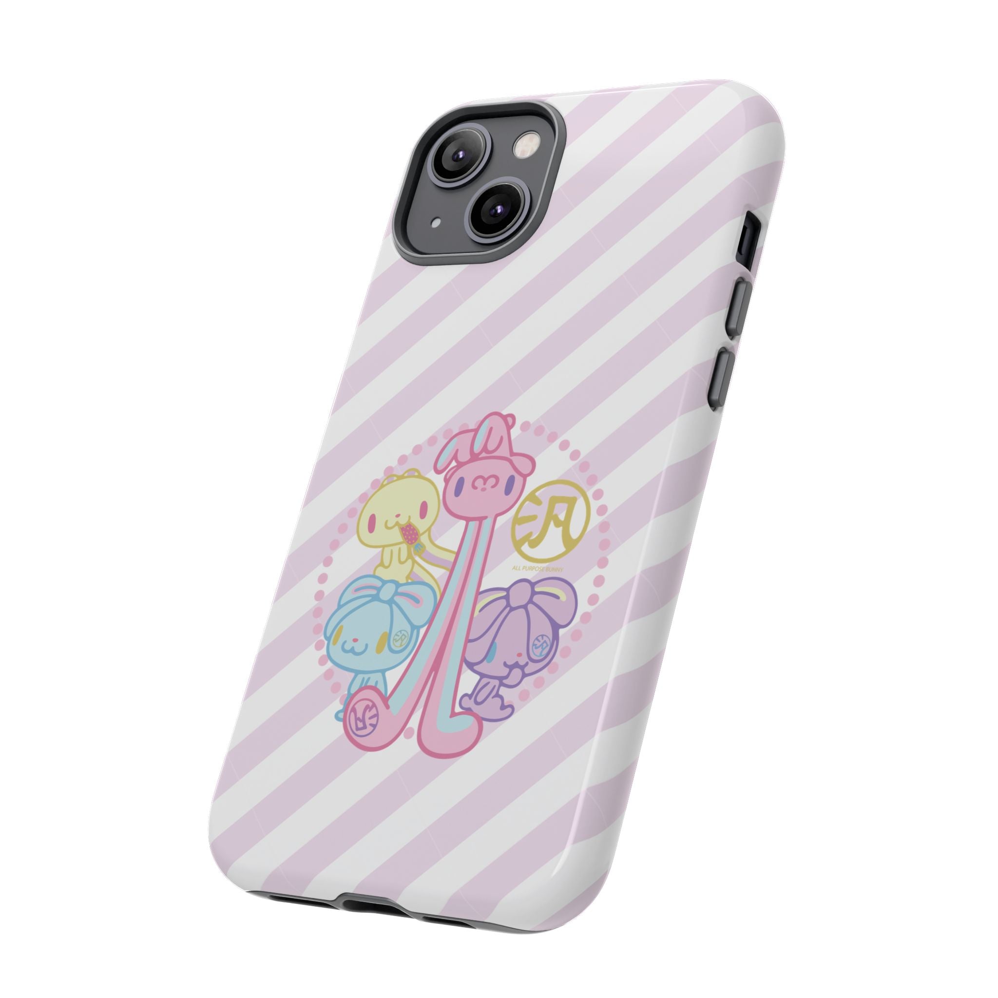All Purpose Bunny Group Pastel Phone Case
