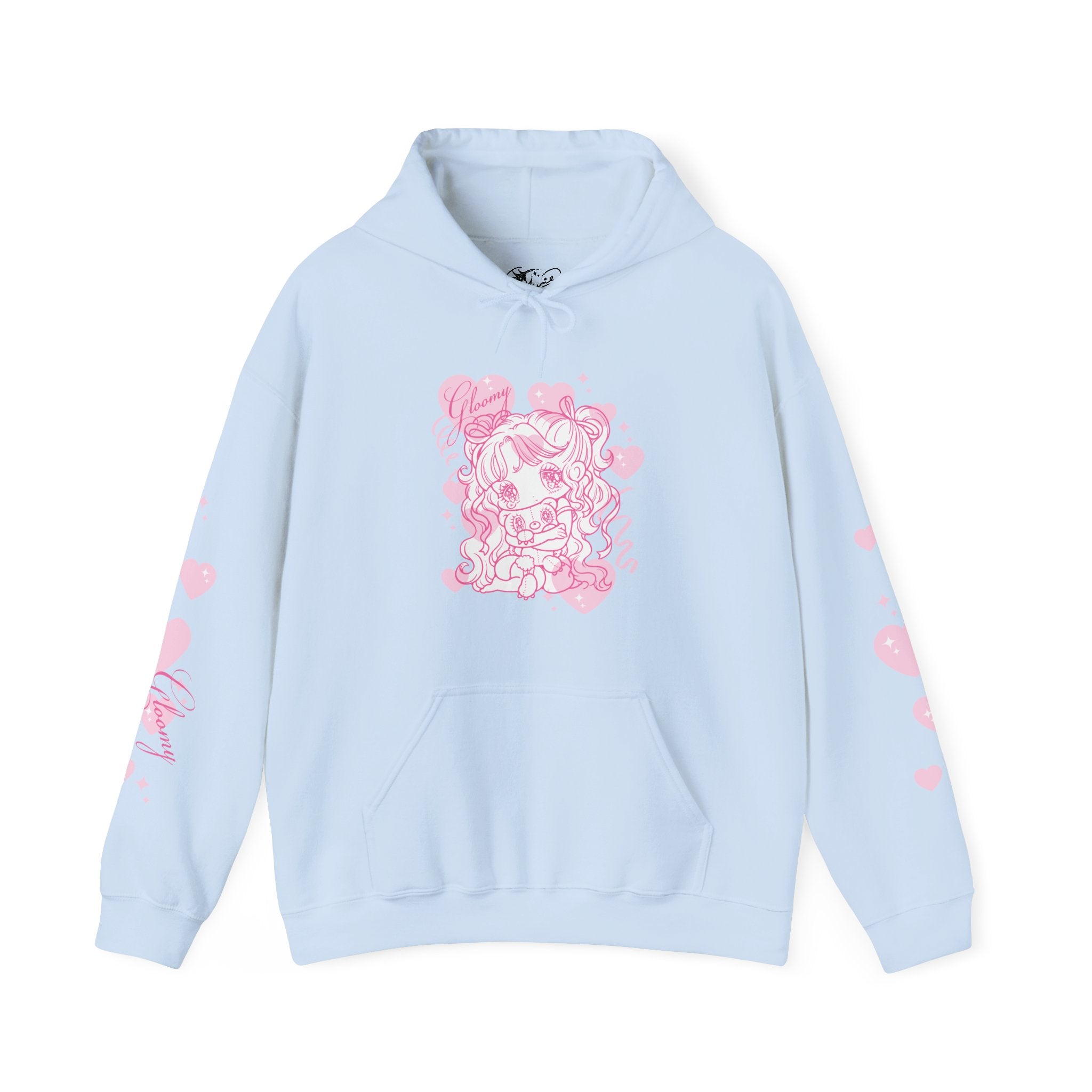 YURIE SEKIYA X GLOOMY BEAR🌟STARRY GAL 2024 ユニセックス フード付きスウェットシャツ