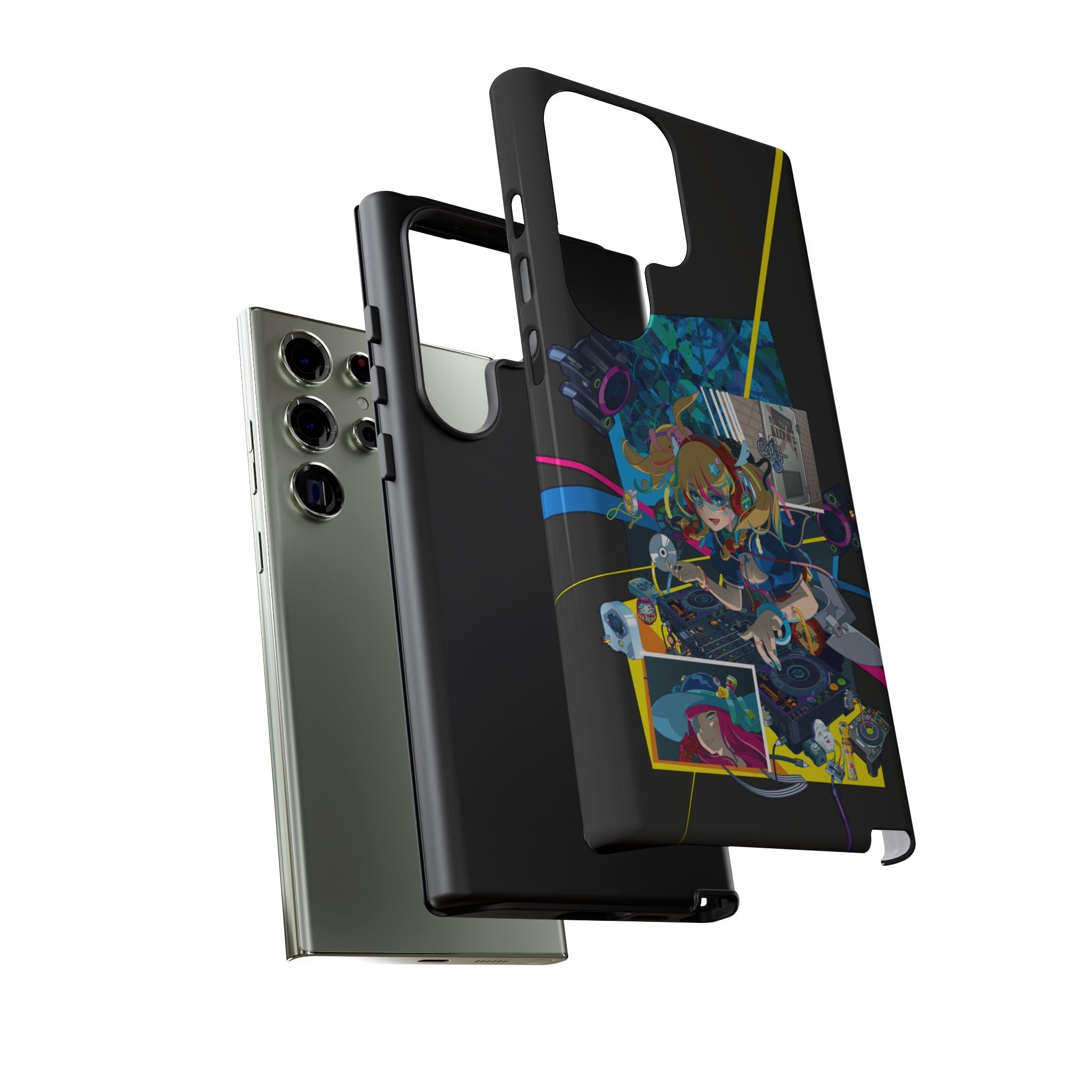 HYPERSONIC music club DJ VAL - Tough Phone Case