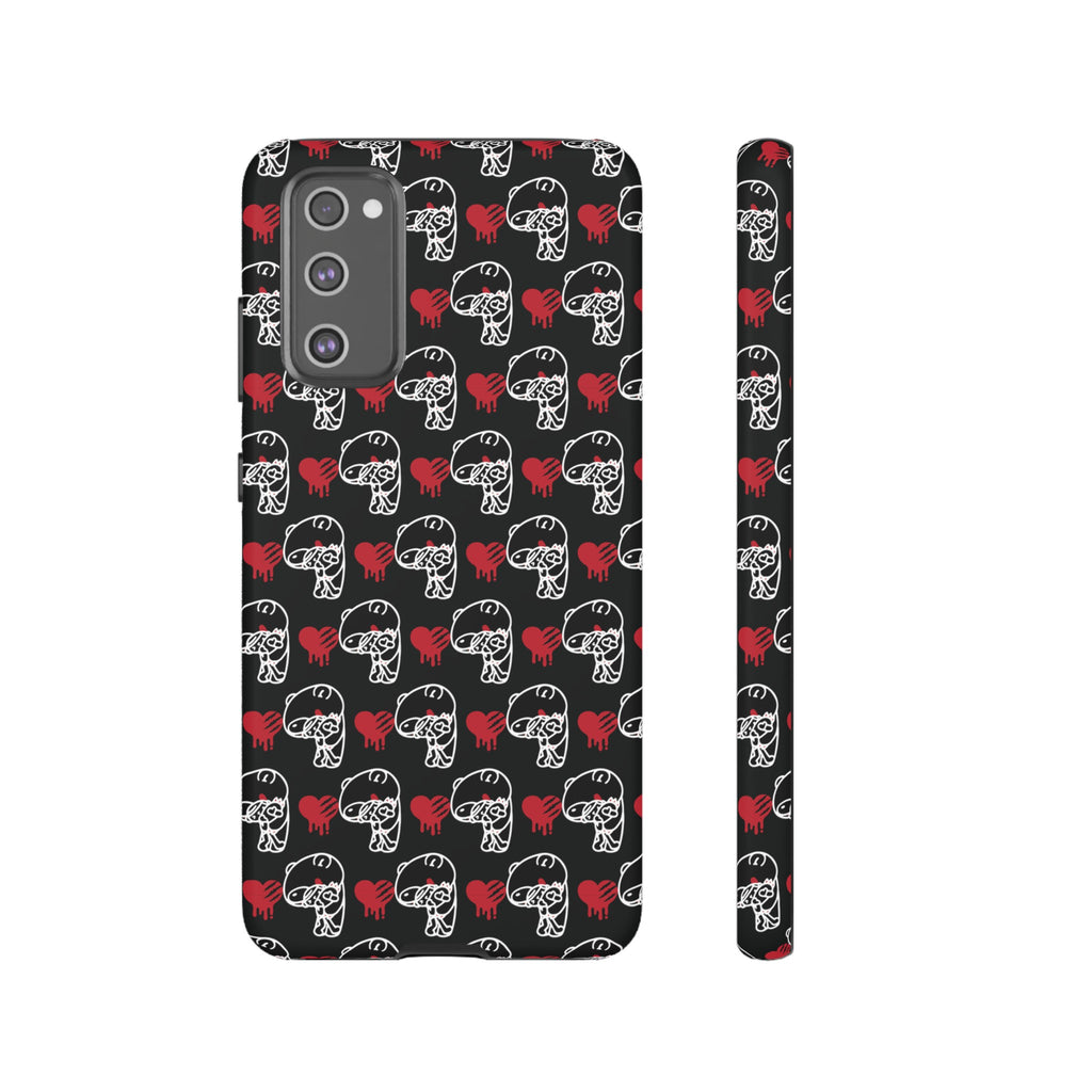 Gloomy & Pity Hug [Black] Phone Case