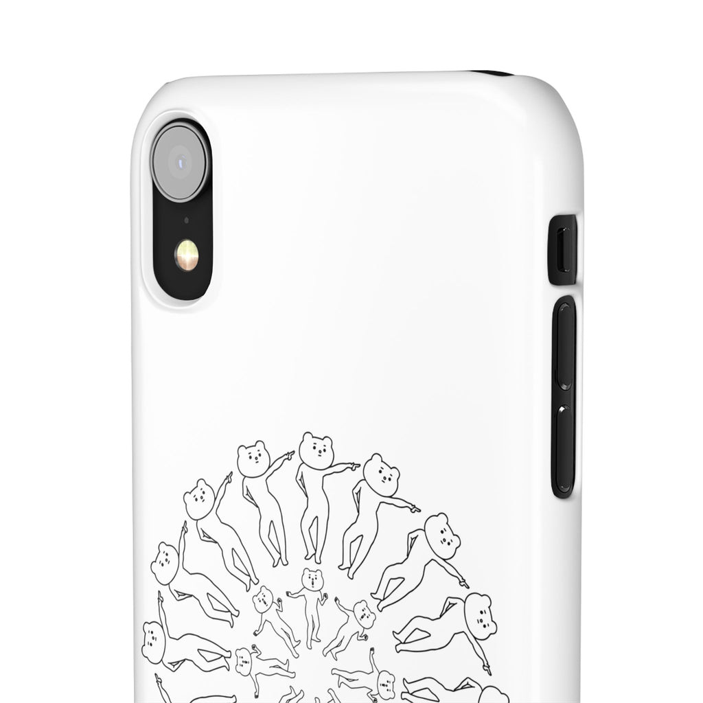 Betakkuma Swirl Pattern Phone Case
