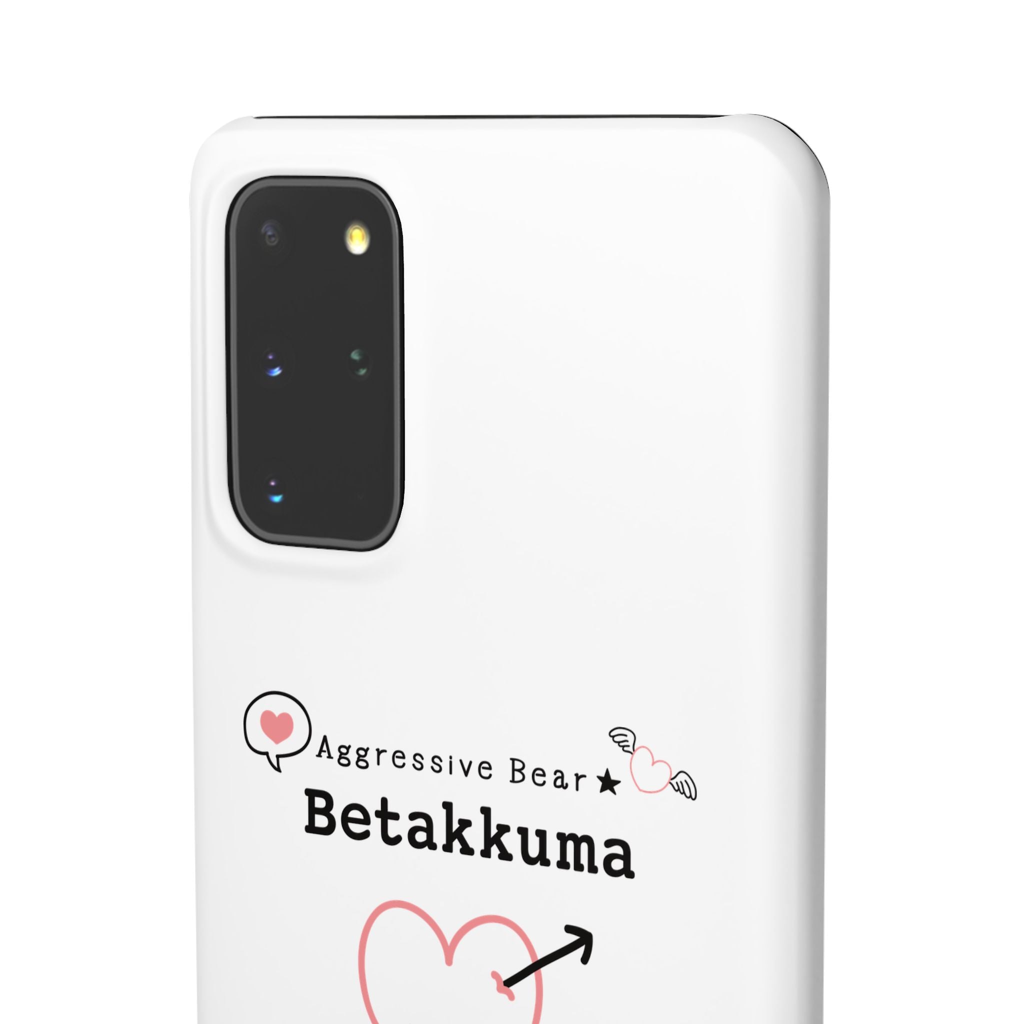 Betakkuma Arrow Heart Phone Case