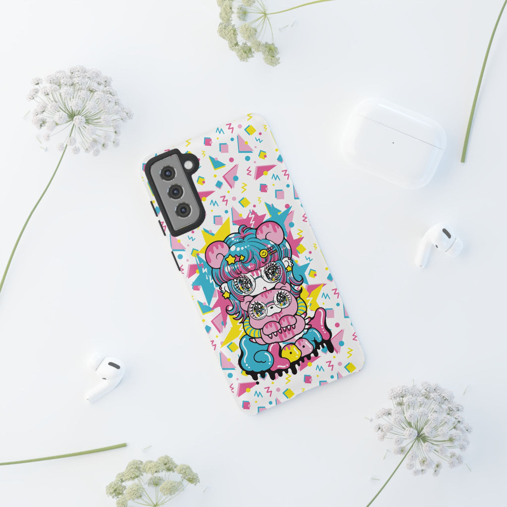 YURIE SEKIYA X GLOOMY BEAR ⭐️ FIRE GIRL PHONE CASE