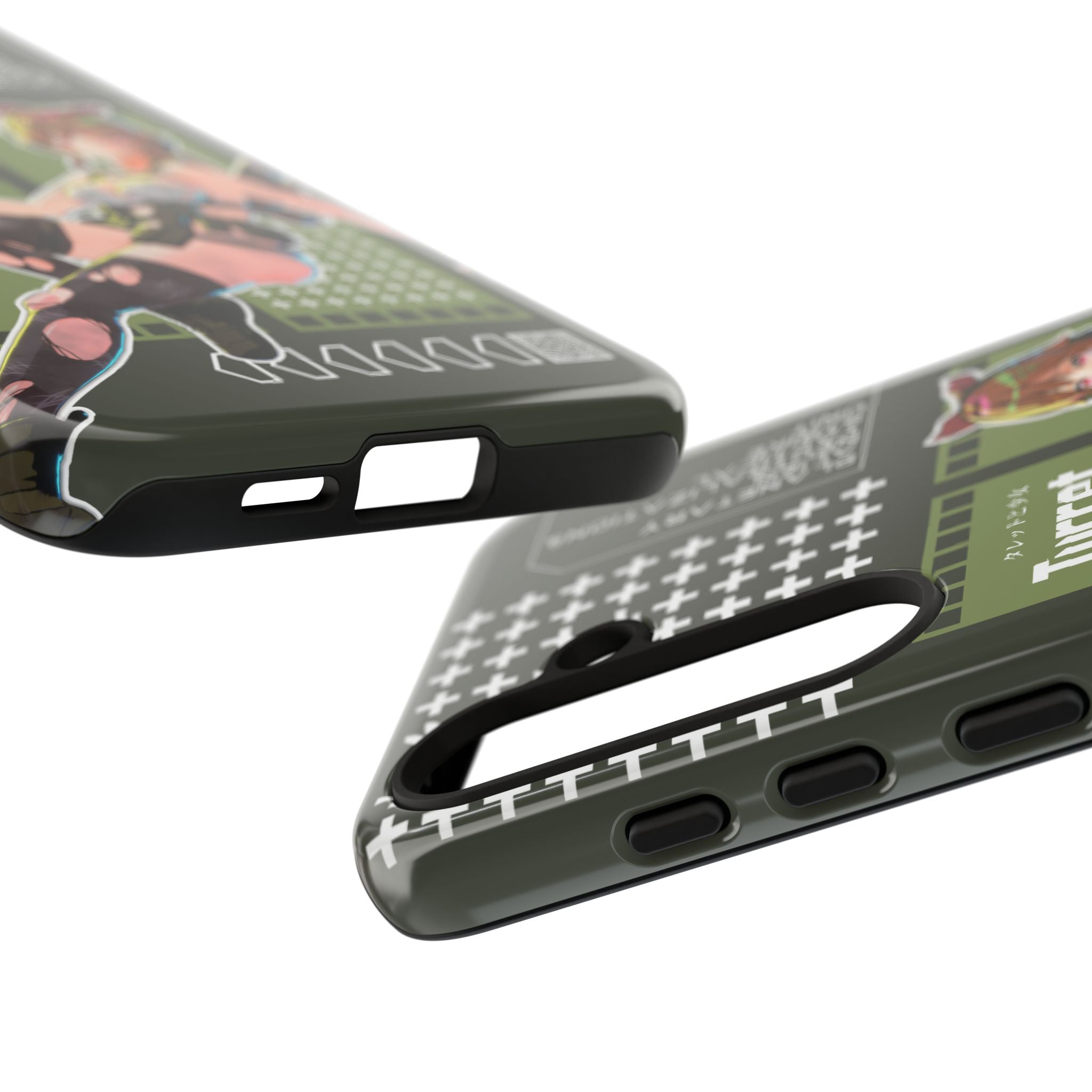 タレットガールズ - ぼろぼろのスマホケース