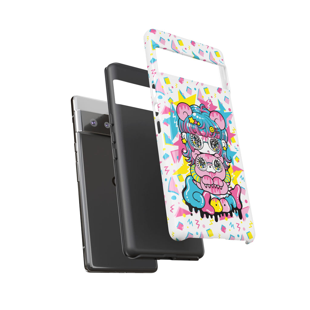 YURIE SEKIYA X GLOOMY BEAR ⭐️ FIRE GIRL PHONE CASE