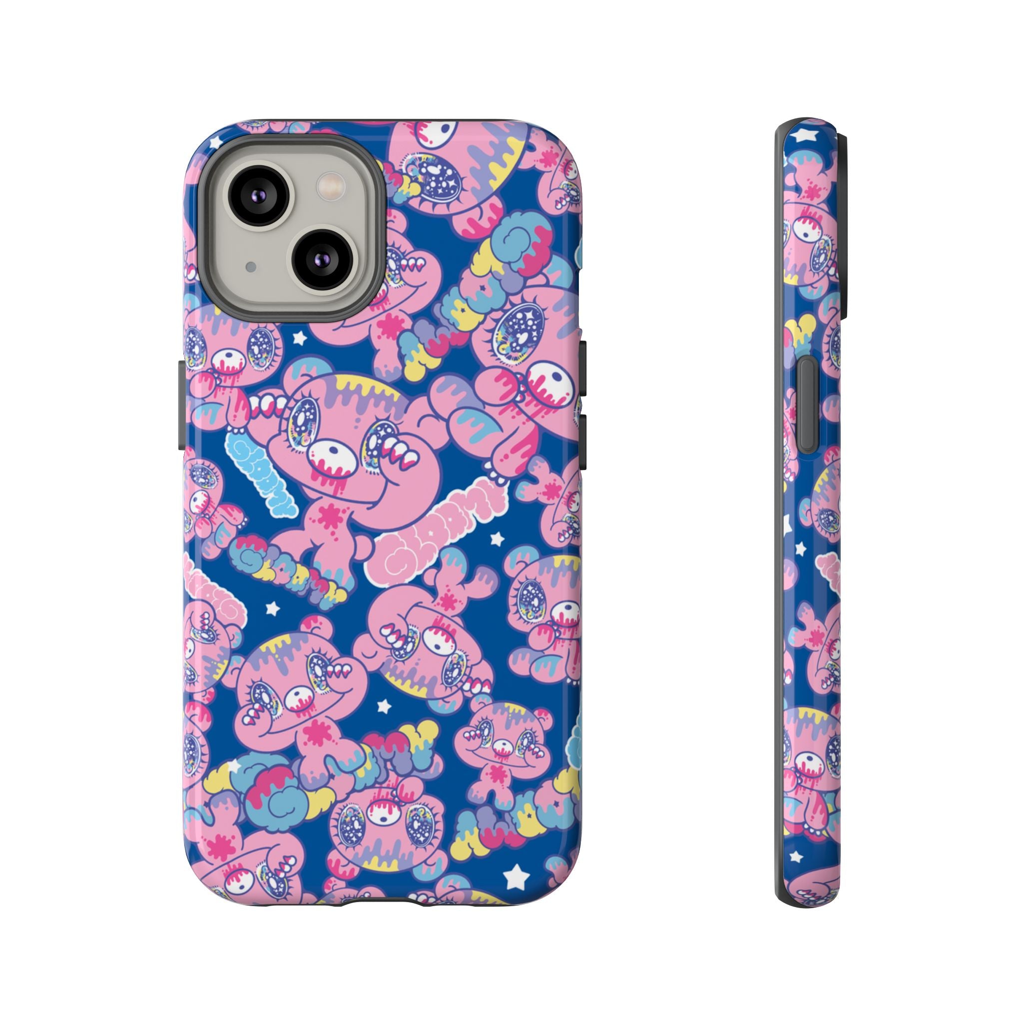 Yurie Sekiya x Gloomy Bear Blue Mania Phone Case