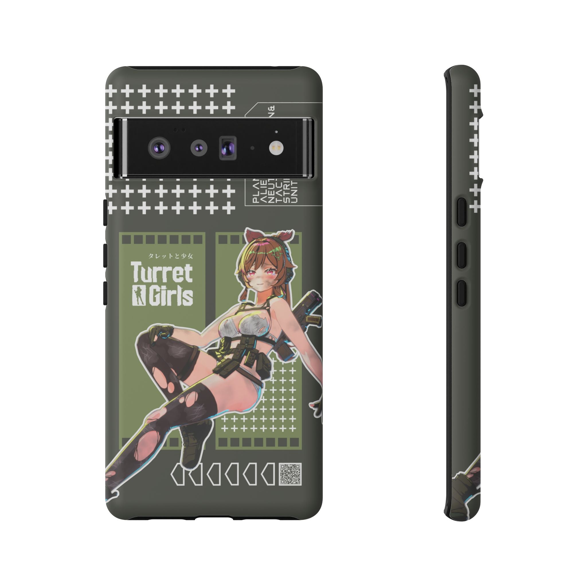 タレットガールズ - ぼろぼろのスマホケース