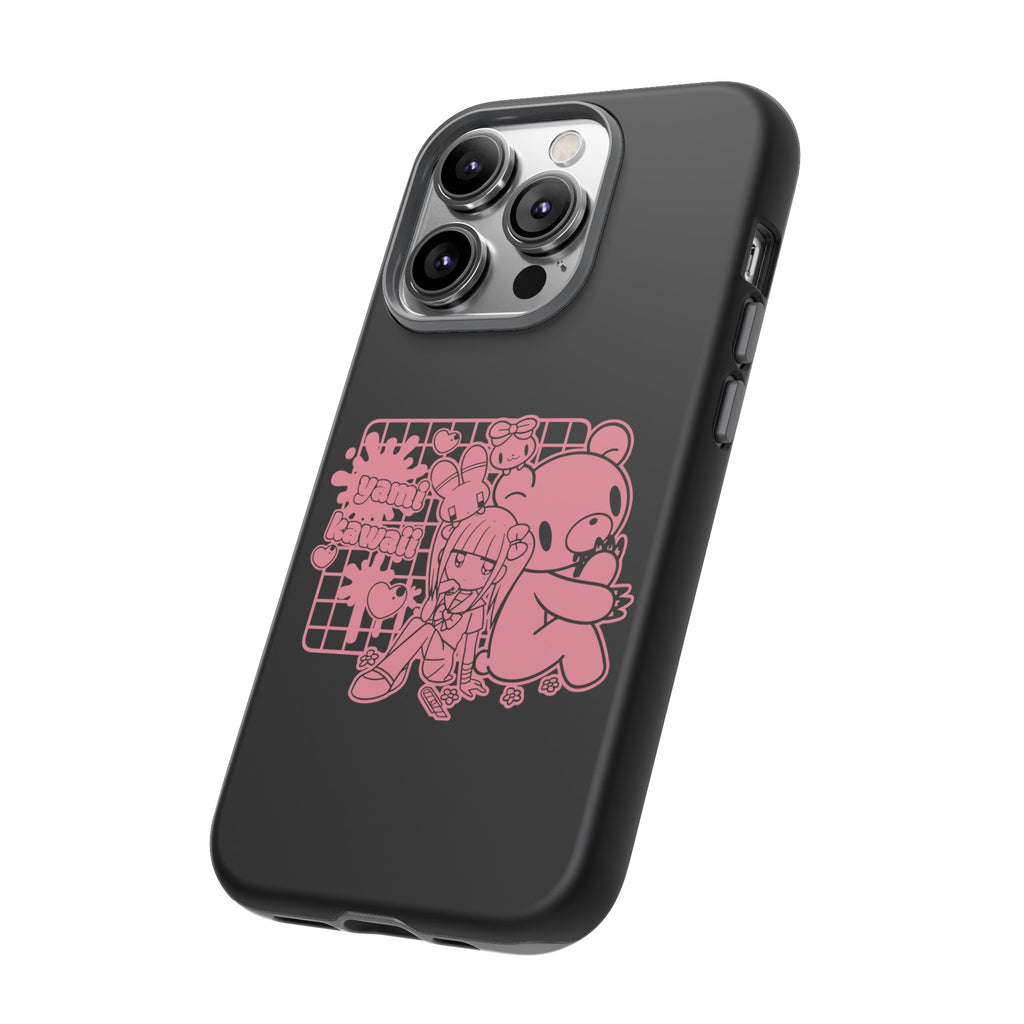 Menherachan X Gloomy Bear Yami Kawaii Phone Case