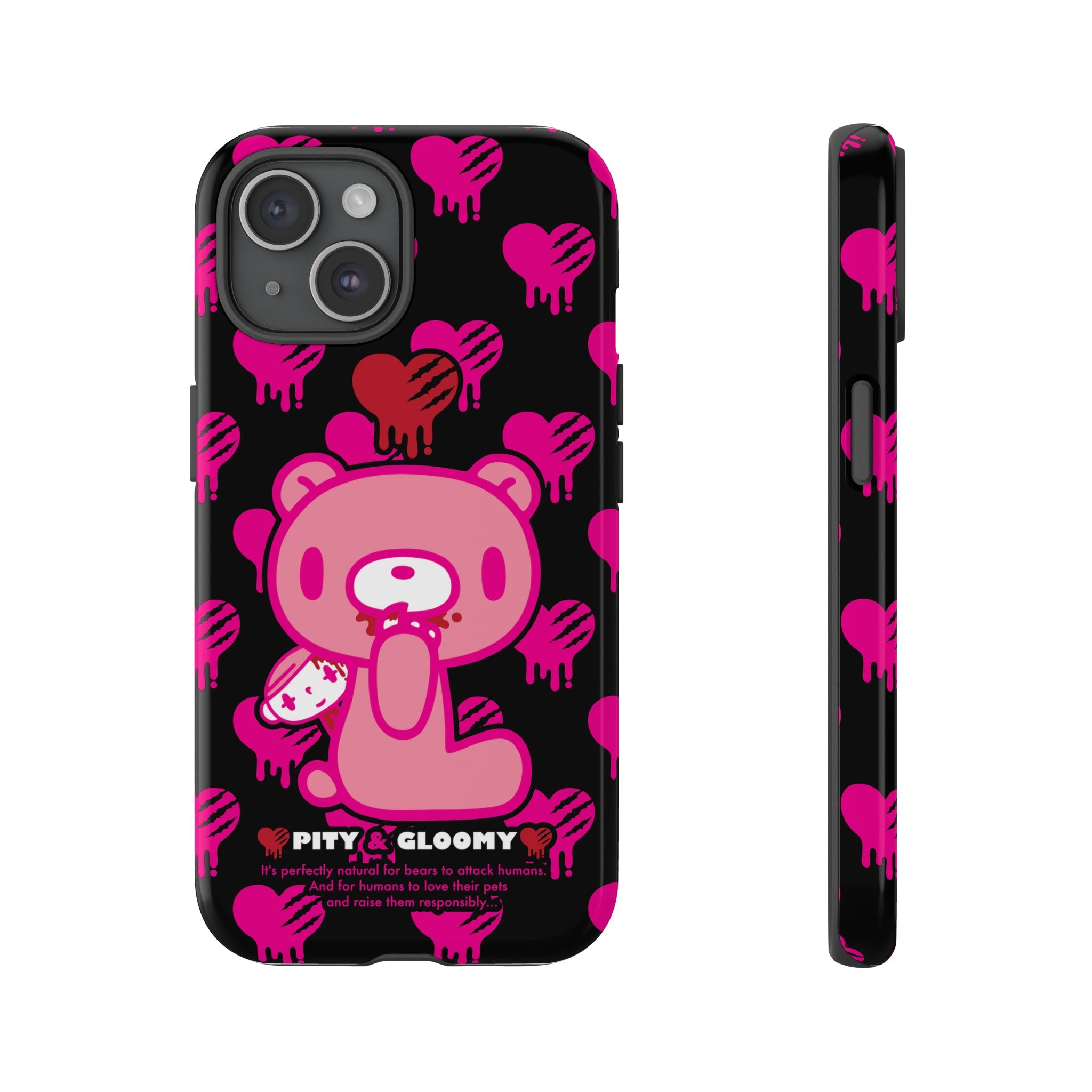 Gloomy Bear Pink Phone Case