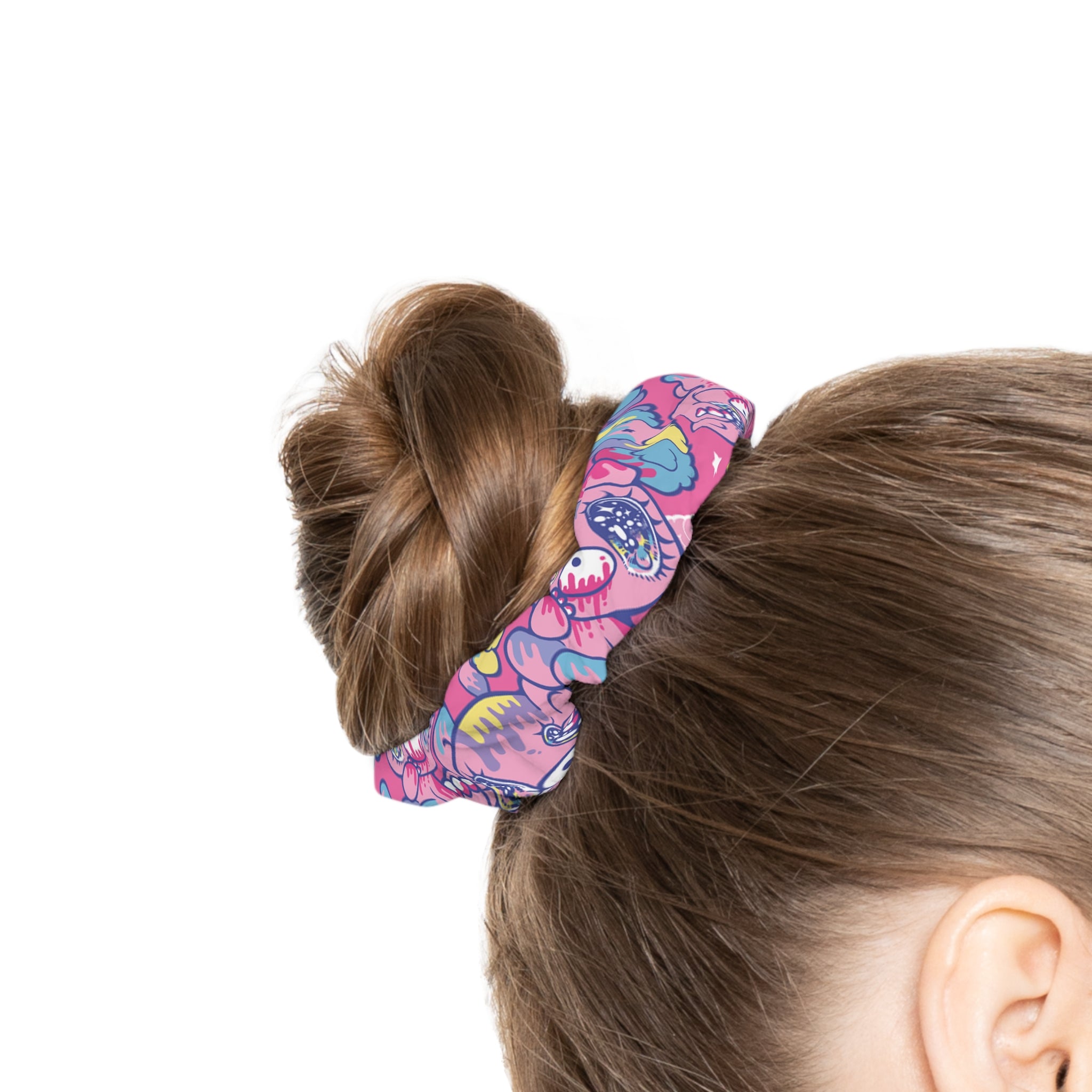 Yurie Sekiya x Gloomy Bear Pink Gloomy Mania Scrunchie