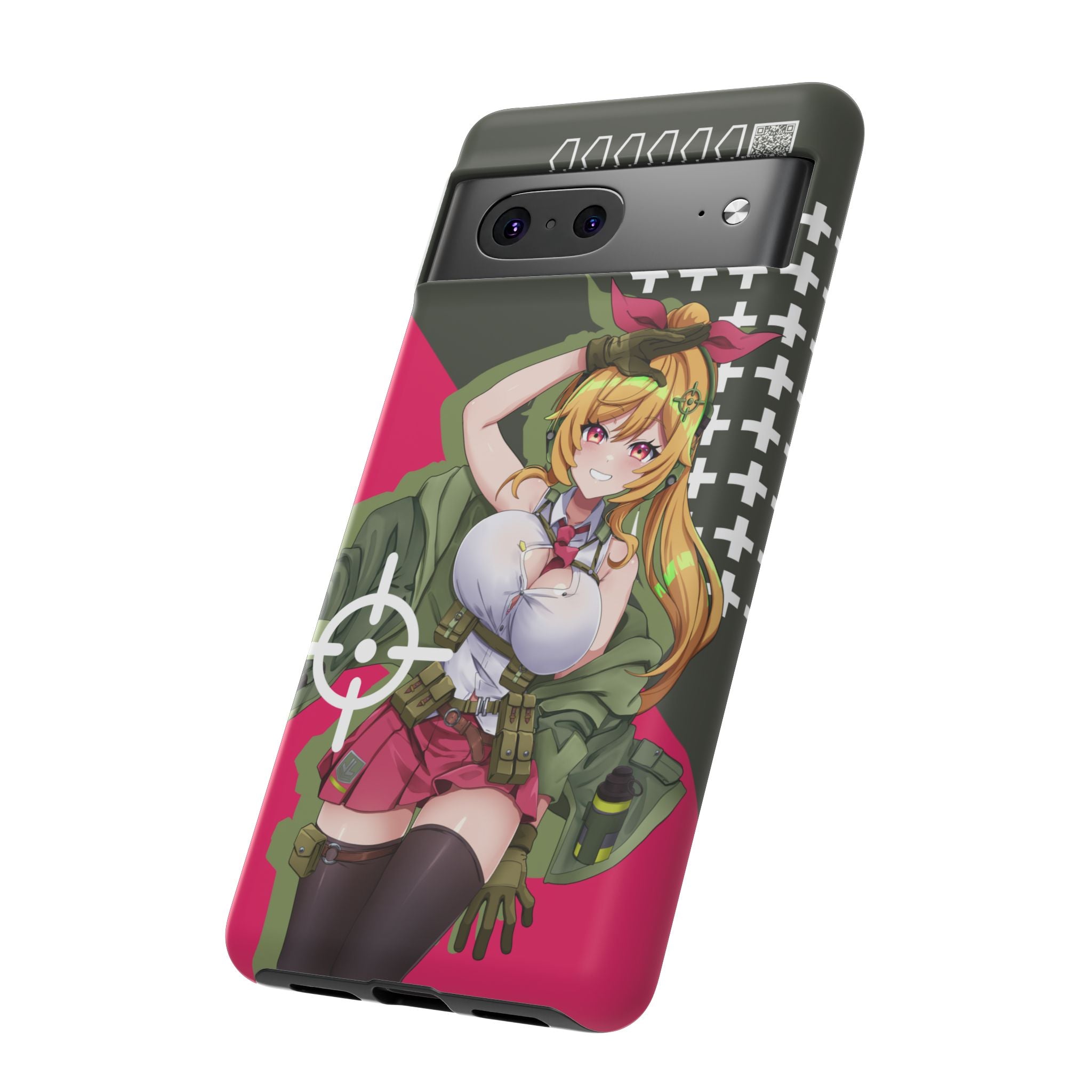 タレットガールズ - ロックオン スマホケース