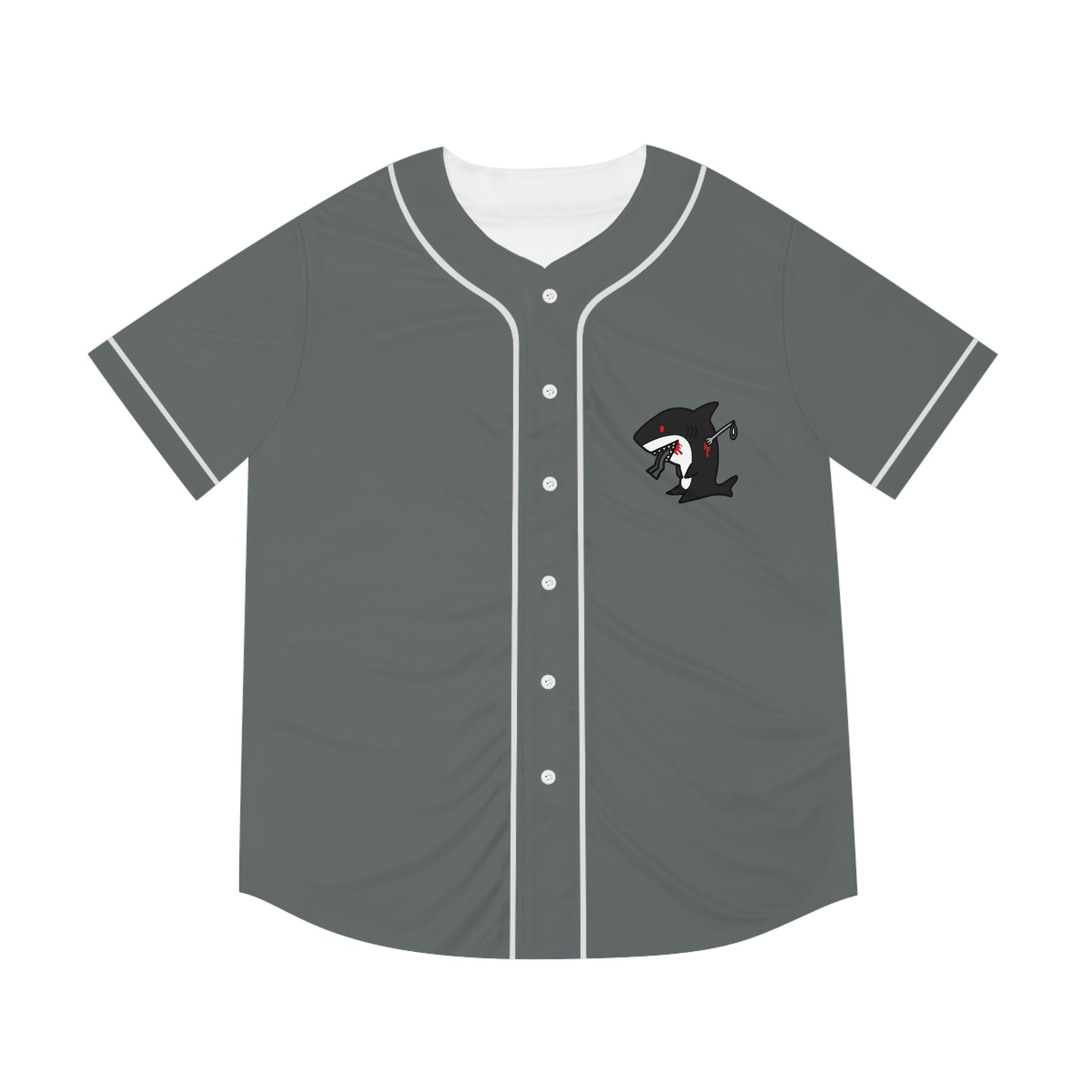 Black Slitgill Baseball Jersey (AOP)