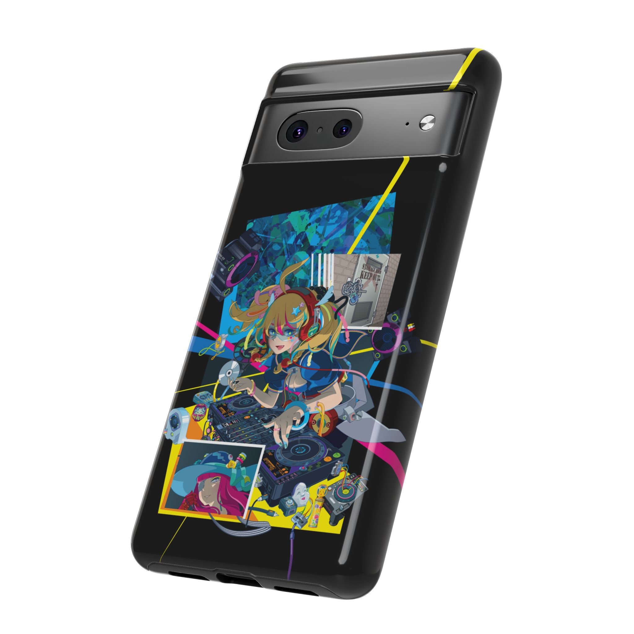 HYPERSONIC music club DJ VAL - Tough Phone Case
