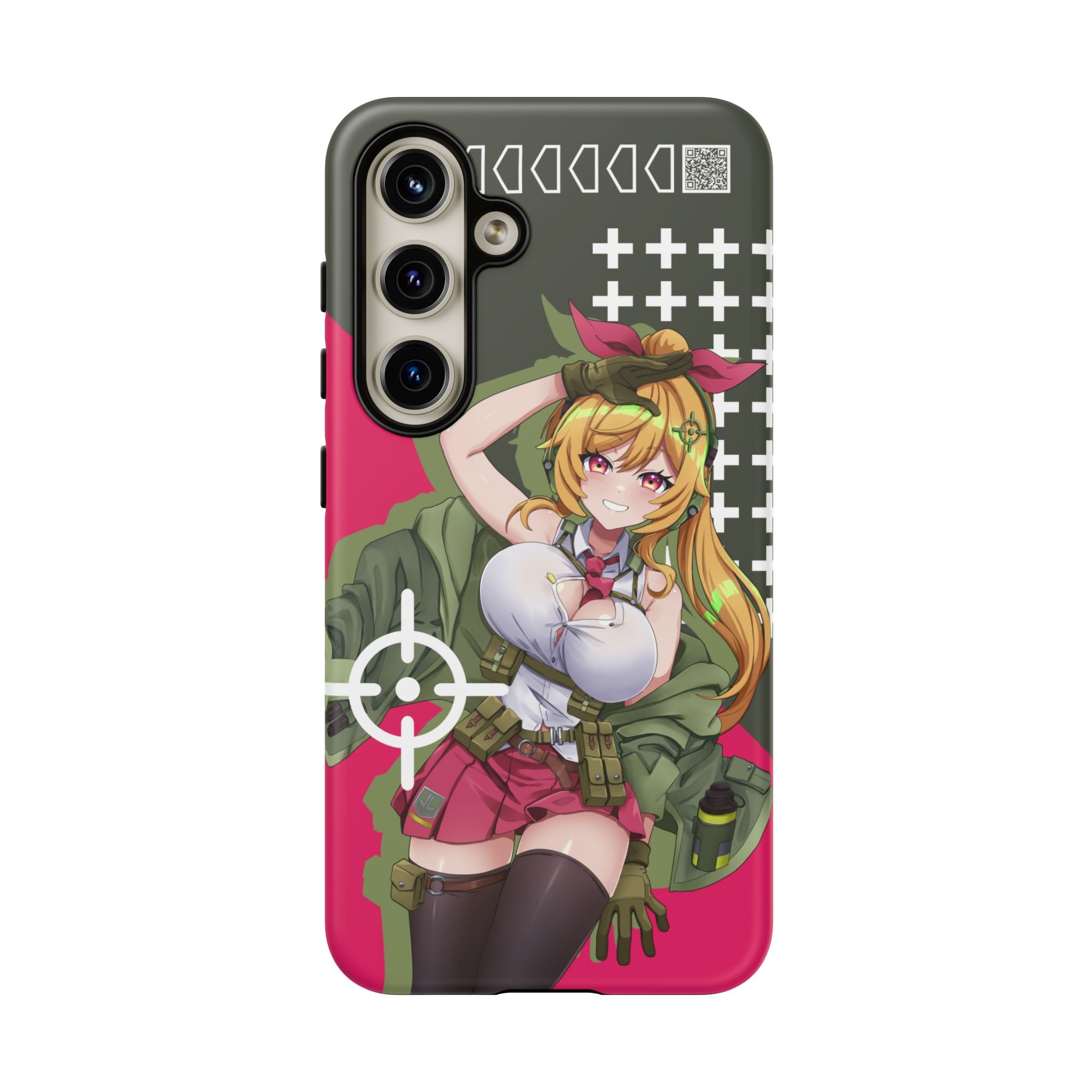 タレットガールズ - ロックオン スマホケース