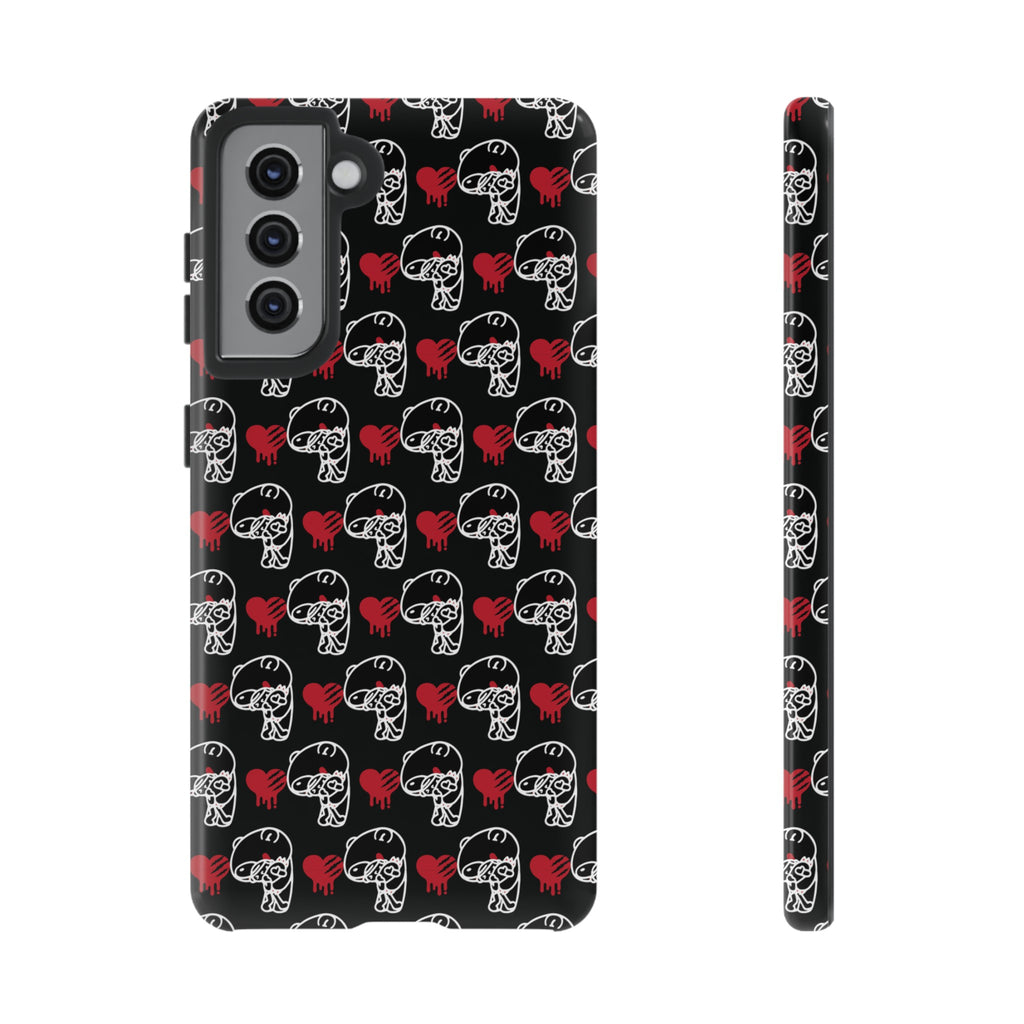 Gloomy & Pity Hug [Black] Phone Case