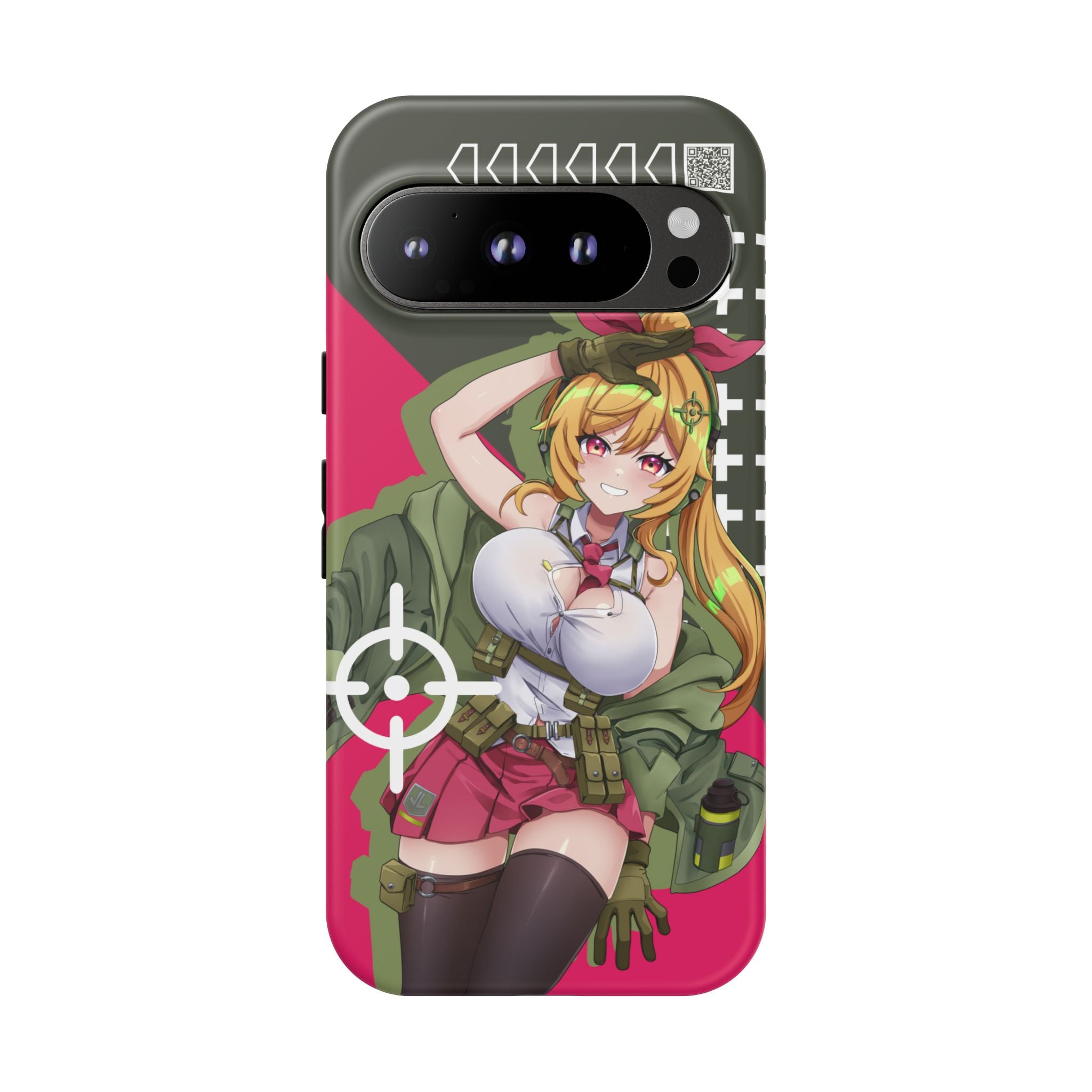 タレットガールズ - ロックオン スマホケース