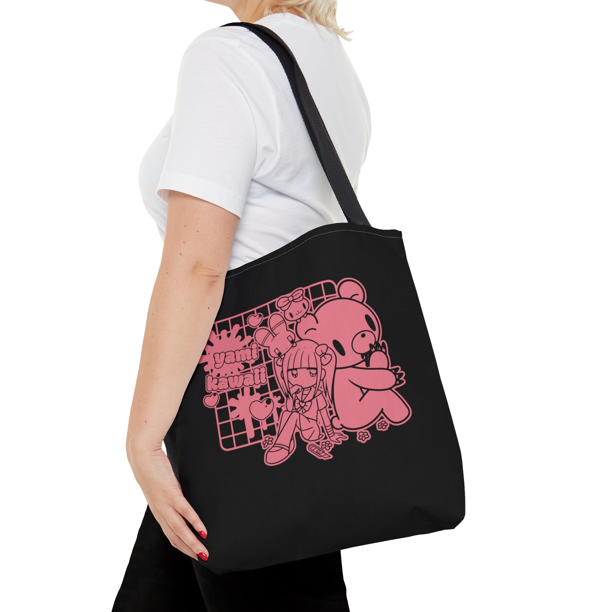 Menherachan x Gloomy Bear Yami Kawaii Tote Bag