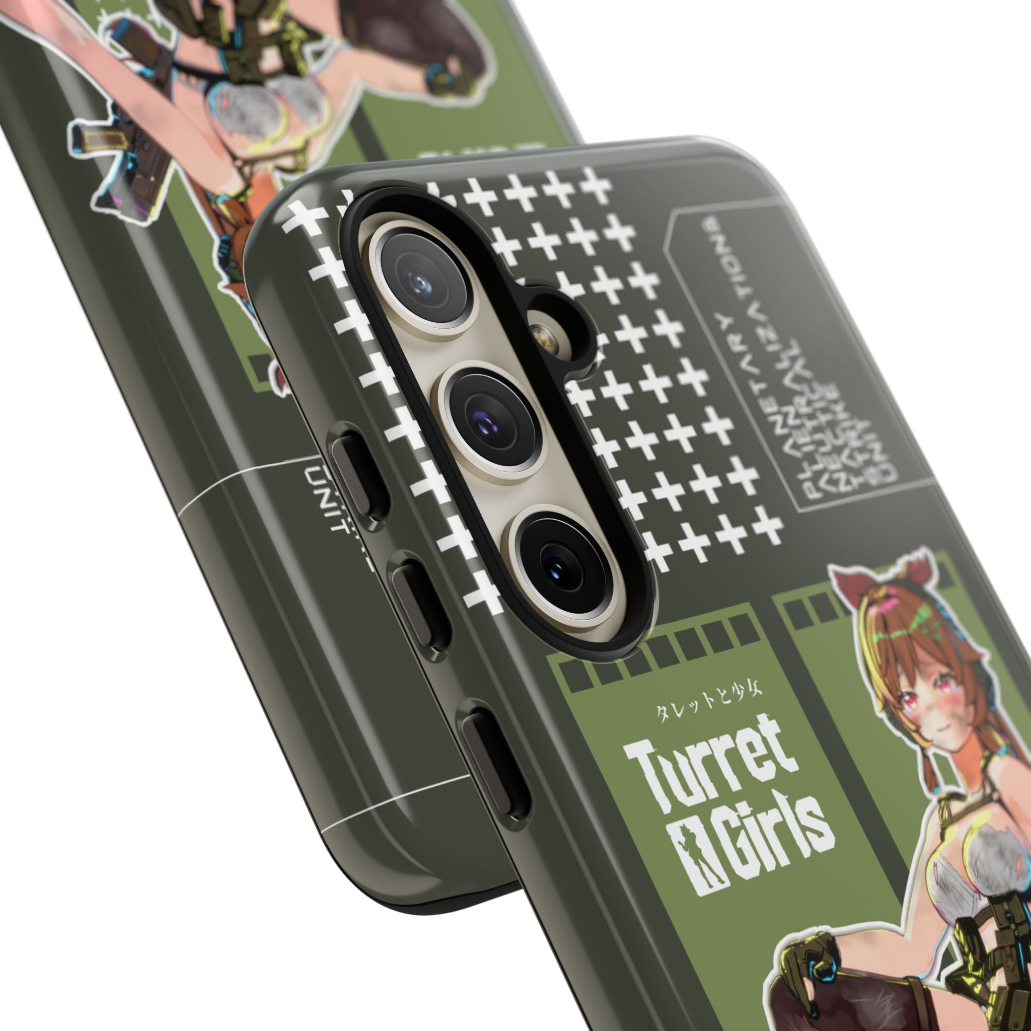 タレットガールズ - ぼろぼろのスマホケース