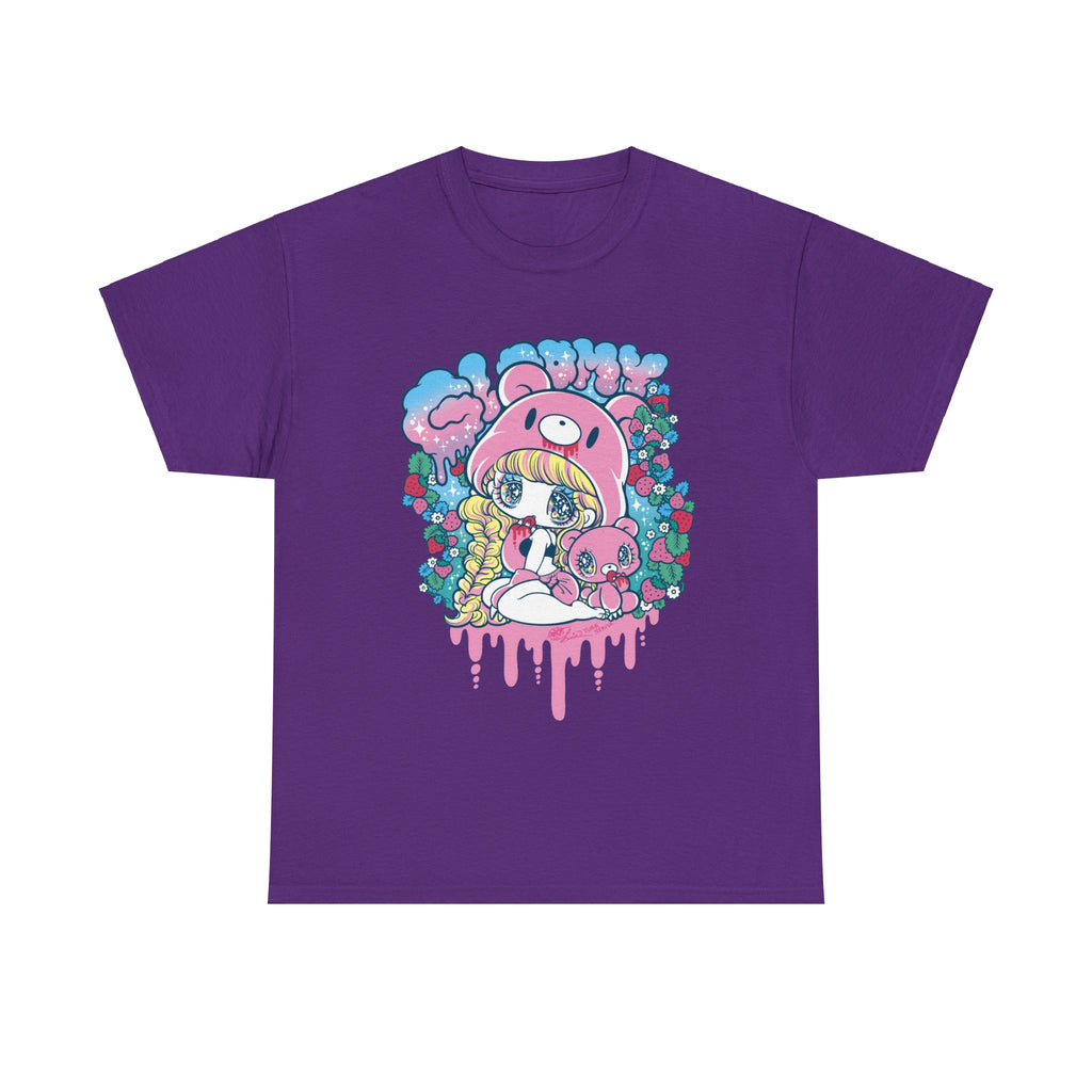 Yurie Sekiya x Gloomy Bear Strawberry Gyaru T