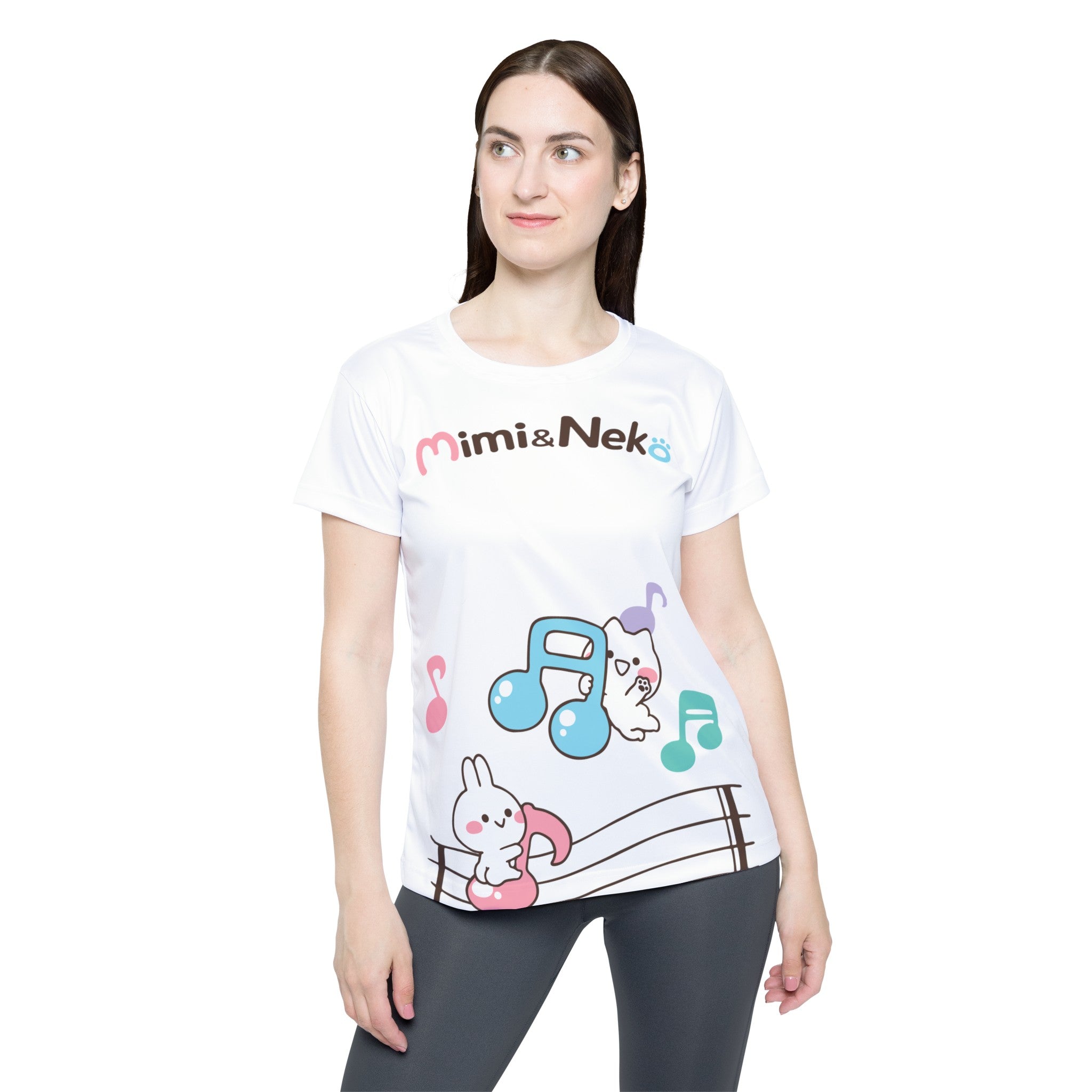 Mimi & Neko Music AOP Tee