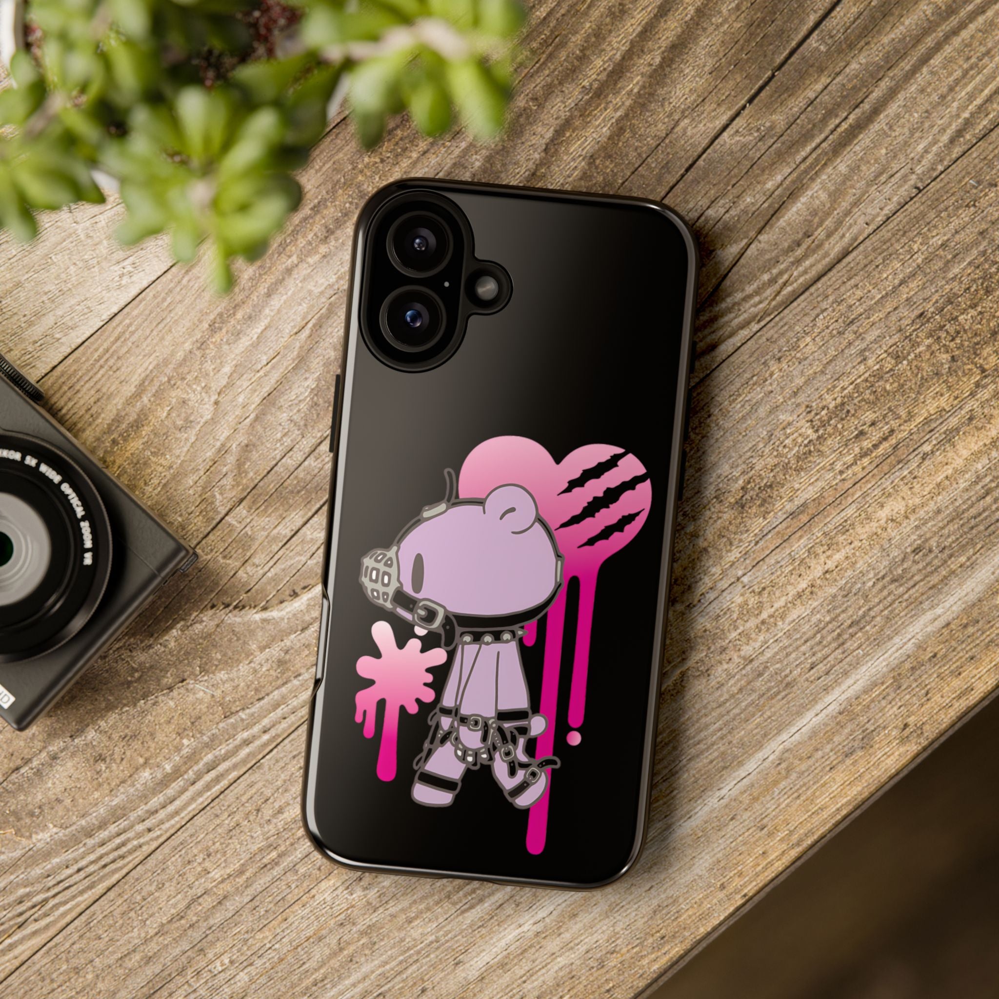 Gloomy Bear x DEDGRL6 "Jelly Heart" Tough Cases