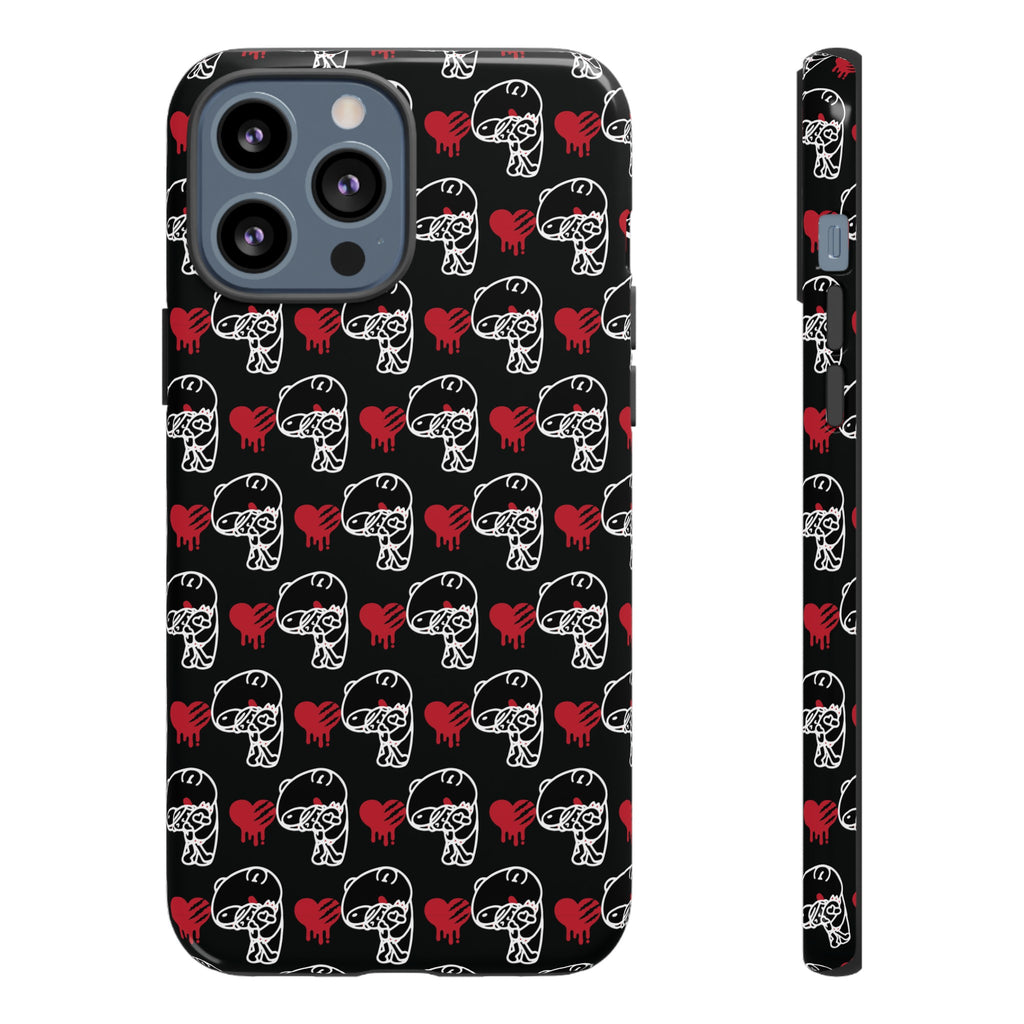 Gloomy & Pity Hug [Black] Phone Case