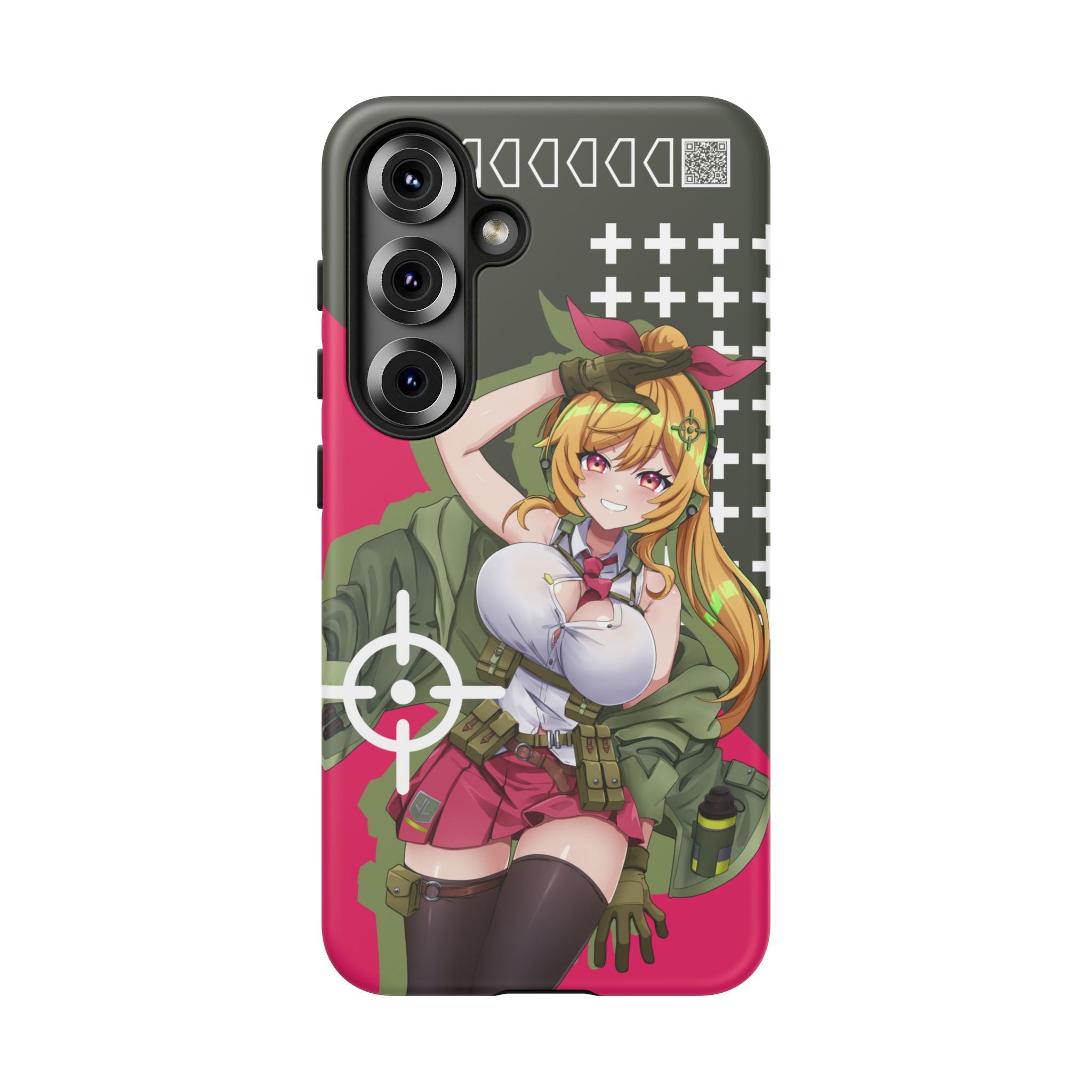 タレットガールズ - ロックオン スマホケース