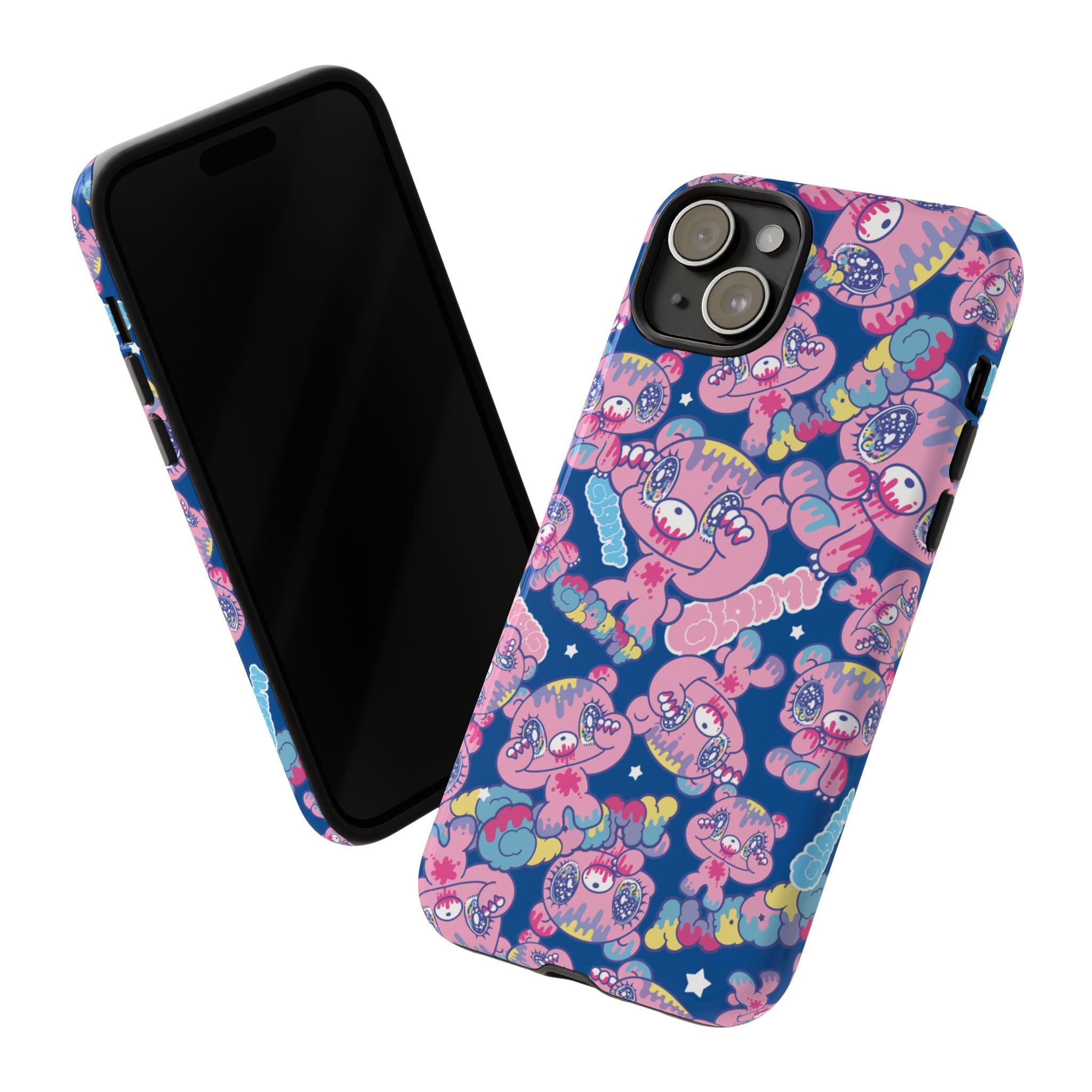 Yurie Sekiya x Gloomy Bear Blue Mania Phone Case