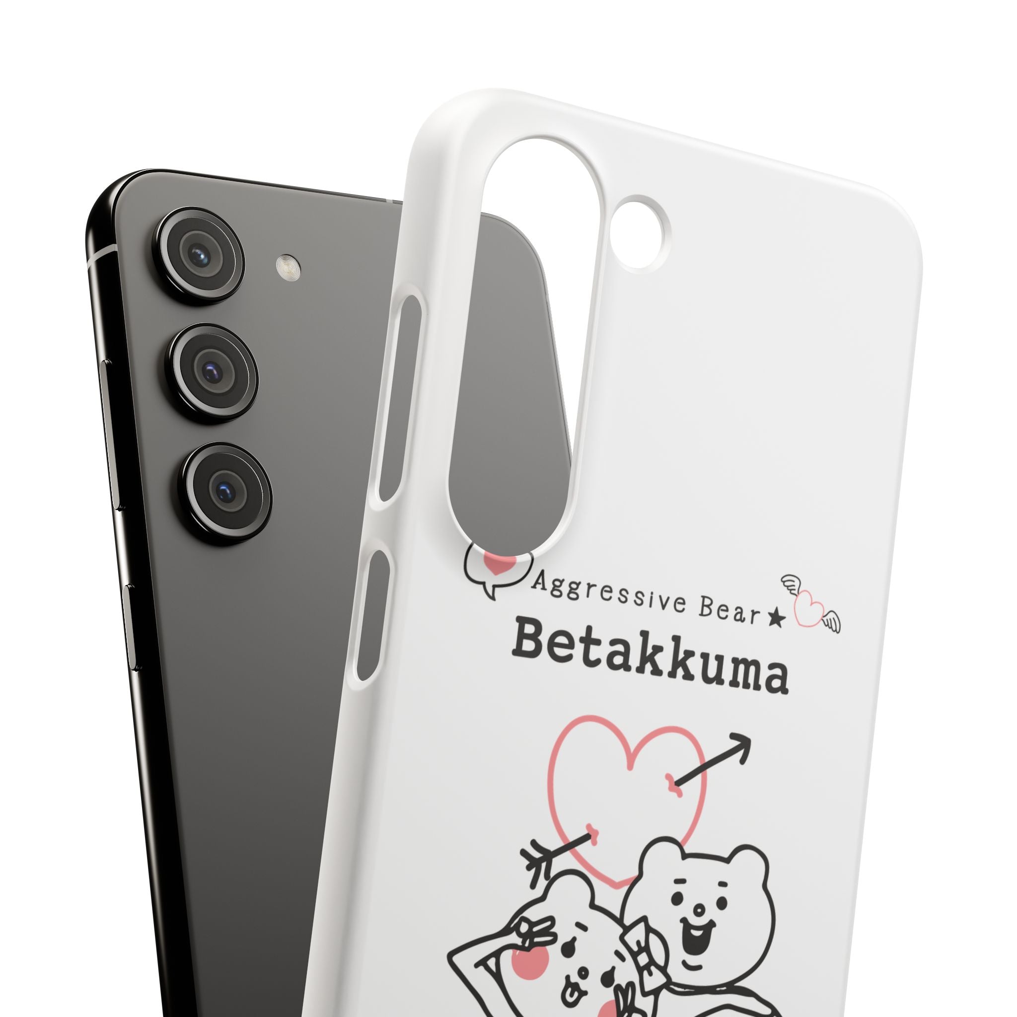 Betakkuma Arrow Heart Phone Case
