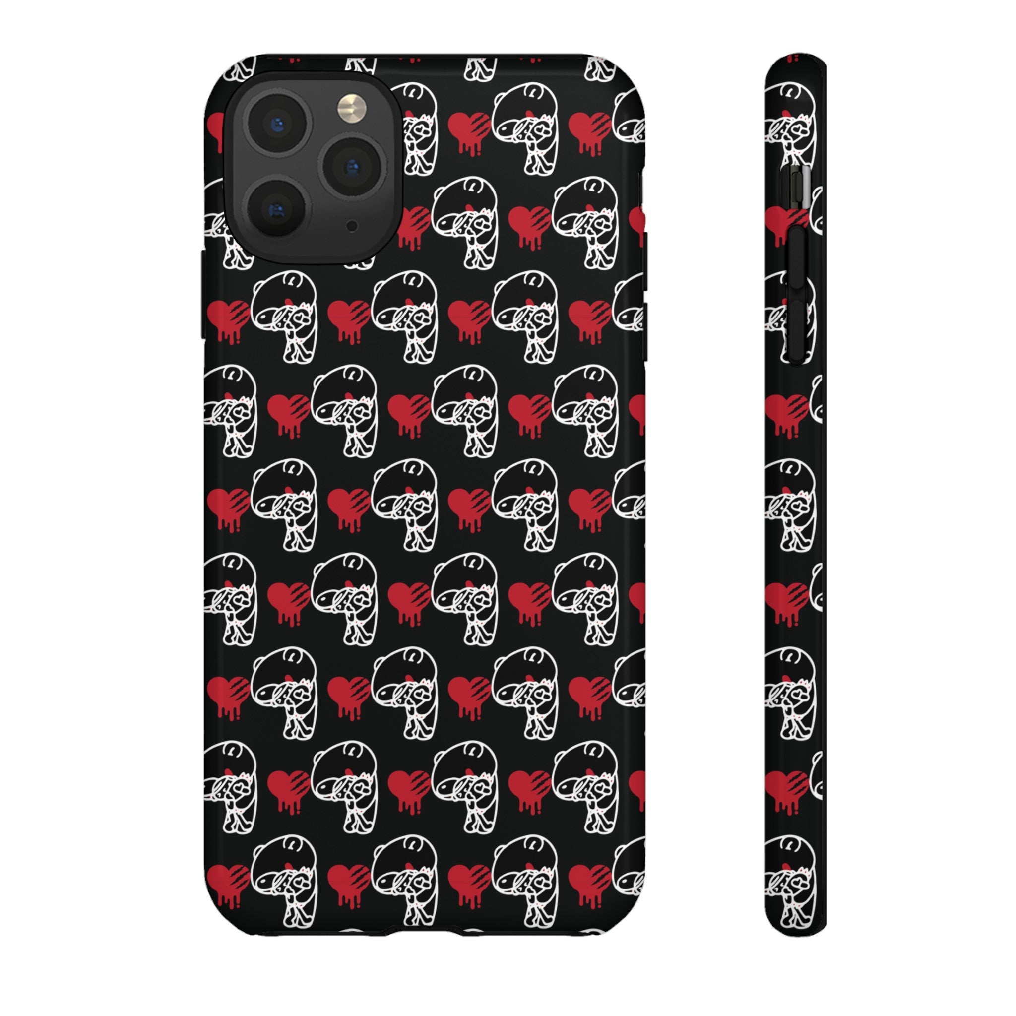 Gloomy & Pity Hug [Black] - Tough Phone Case