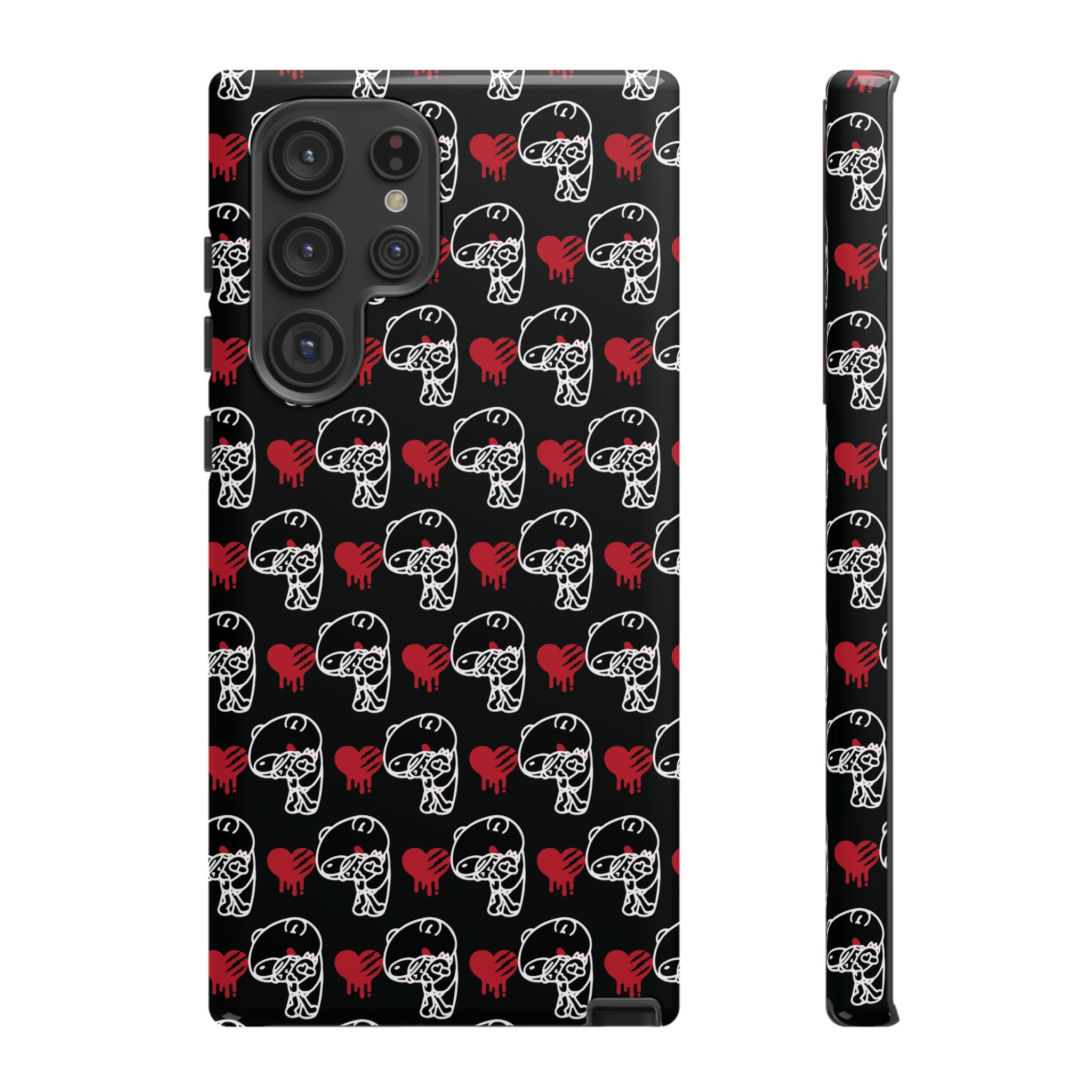 Gloomy & Pity Hug [Black] - Tough Phone Case