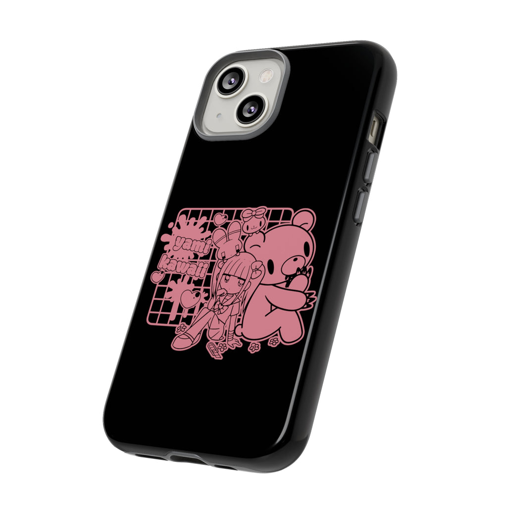 Menherachan X Gloomy Bear Yami Kawaii Phone Case