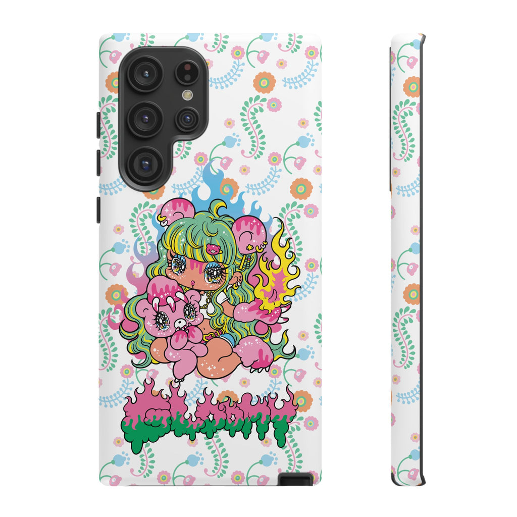 YURIE SEKIYA X GLOOMY BEAR ⭐️ FIRE GIRL PHONE CASE